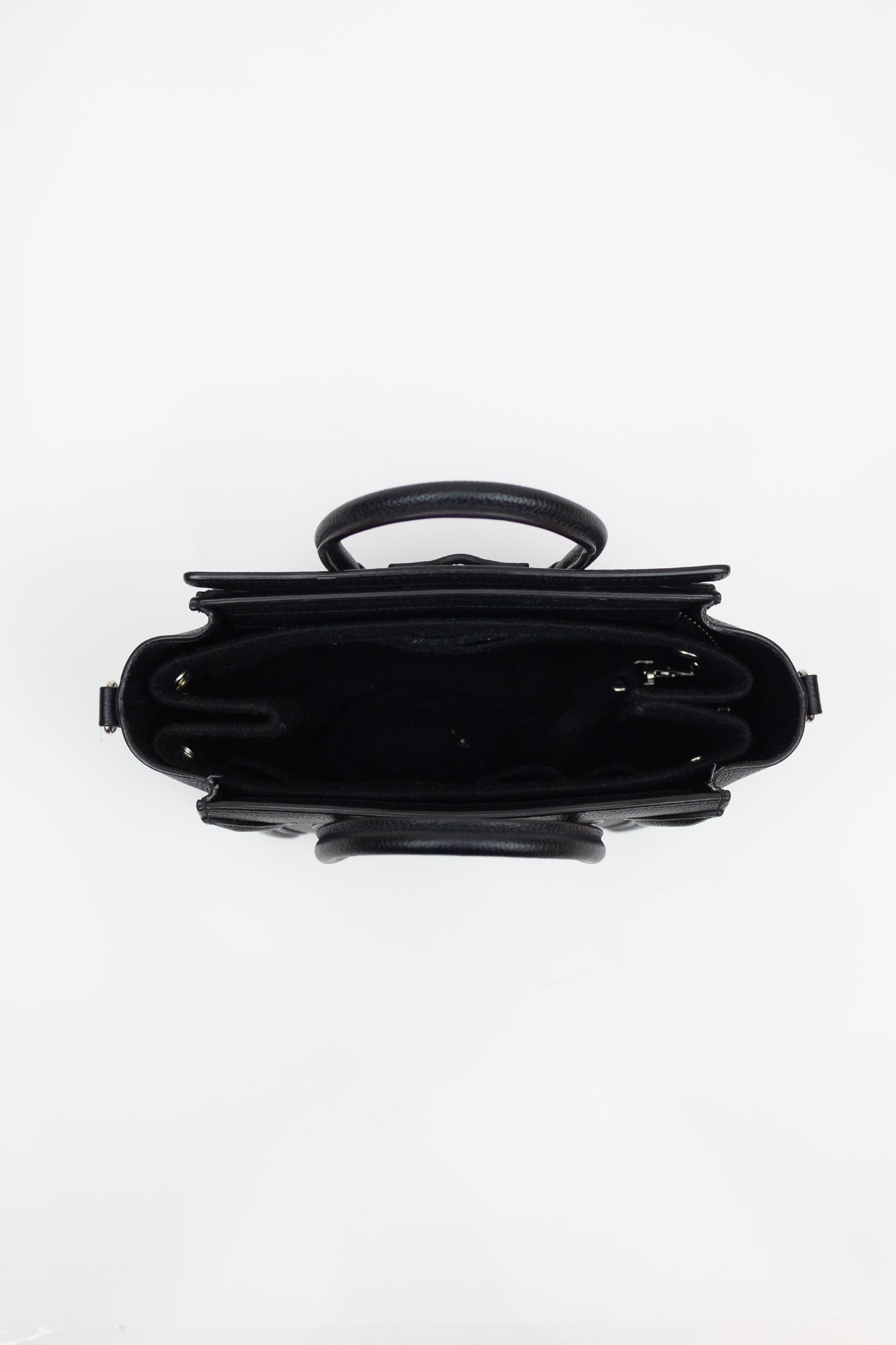 Black Nano Luggage Tote