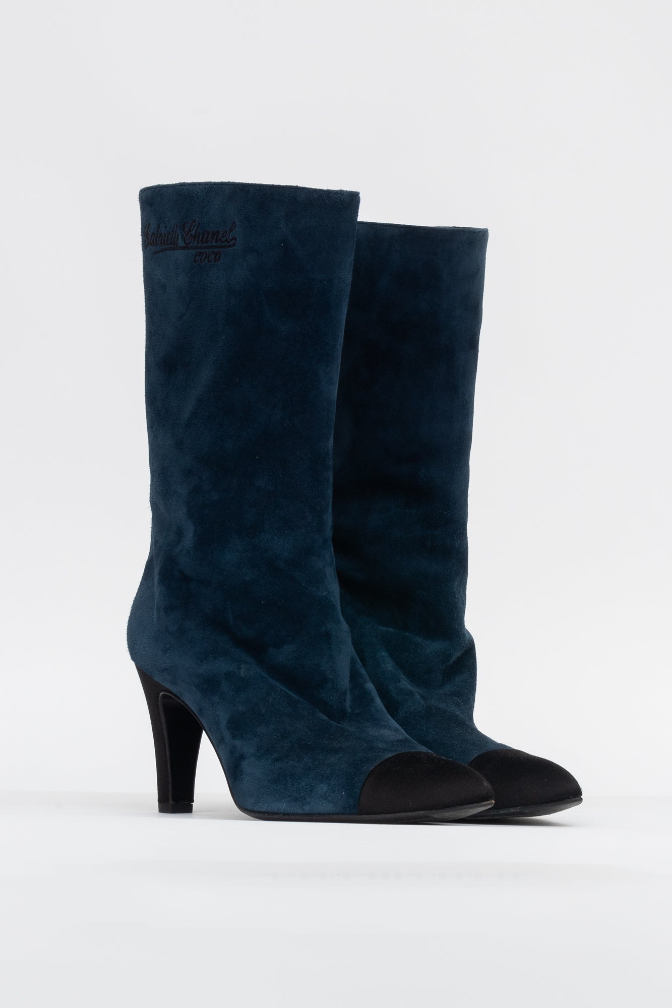 Blue Suede Boots