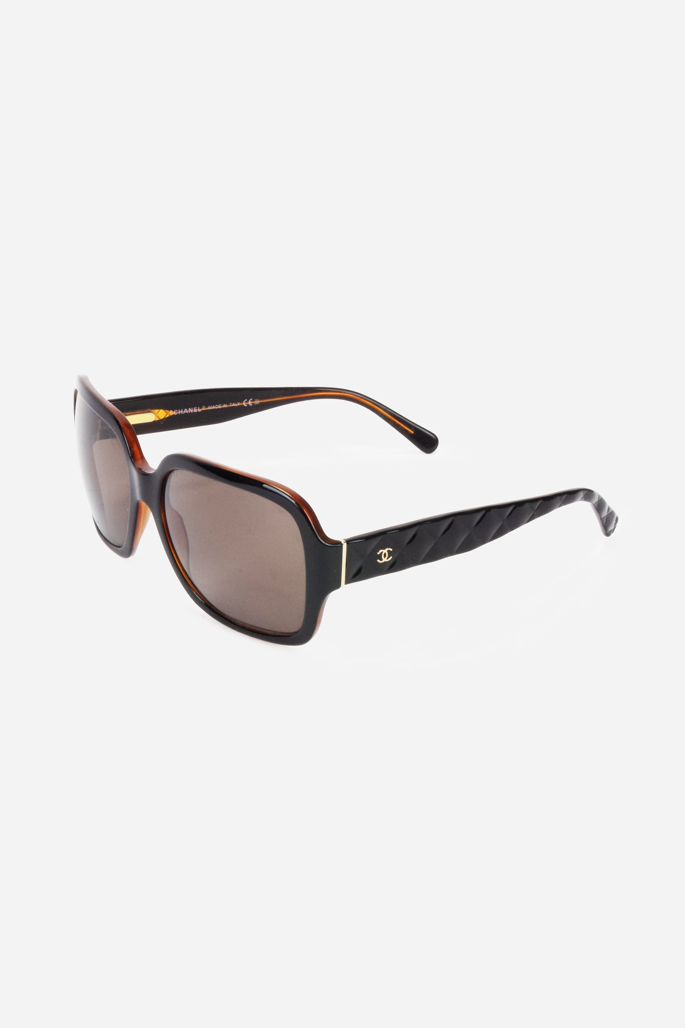 Brown Square Frame Sunglasses
