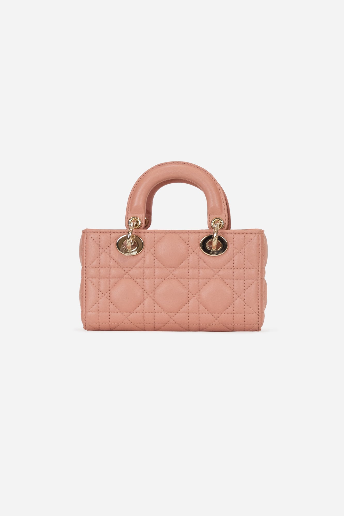 Lady D-Joy Rose Des Vents Cannage Micro Bag