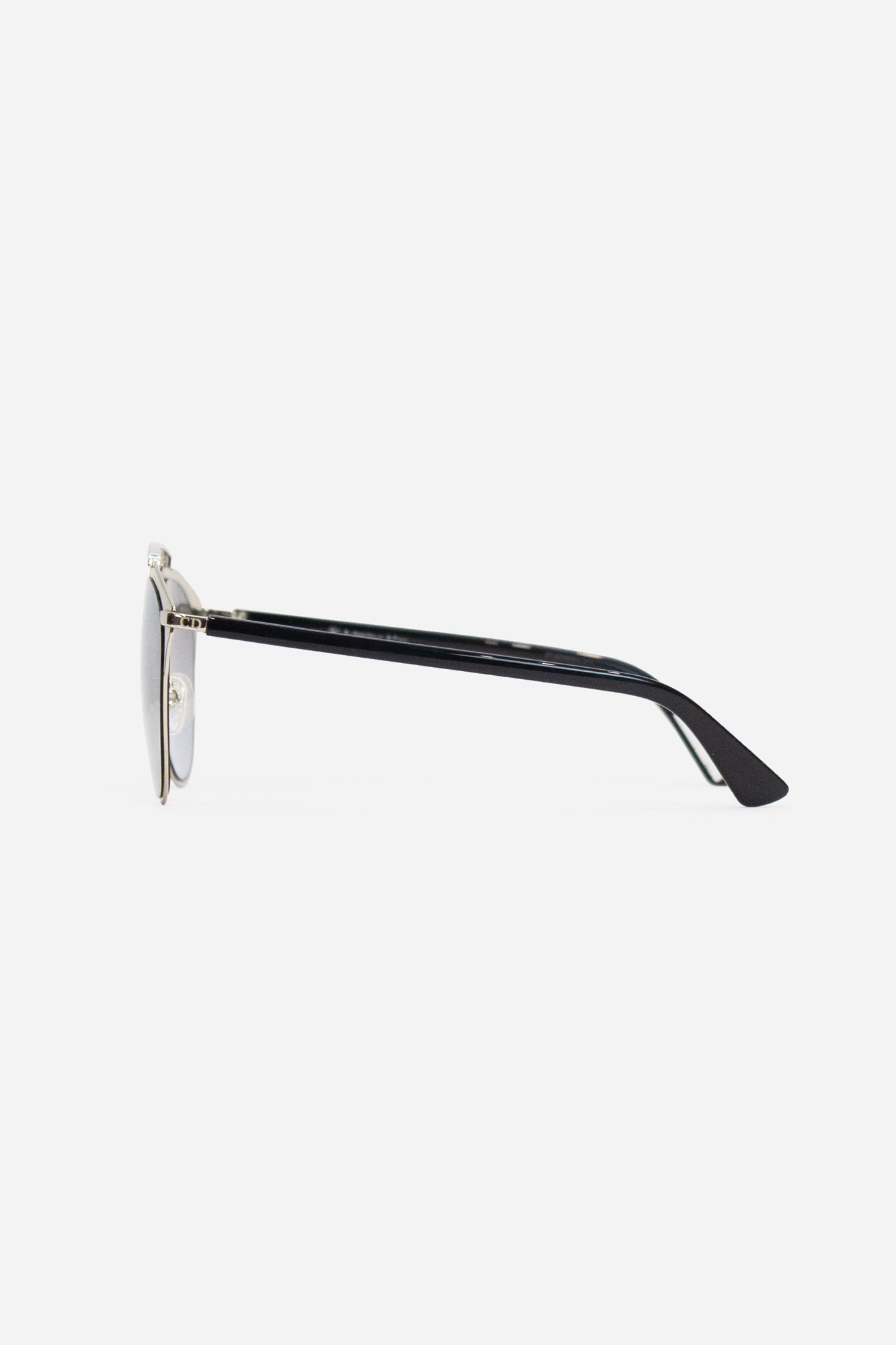 Silver Catty Reflective Aviator Sunnies