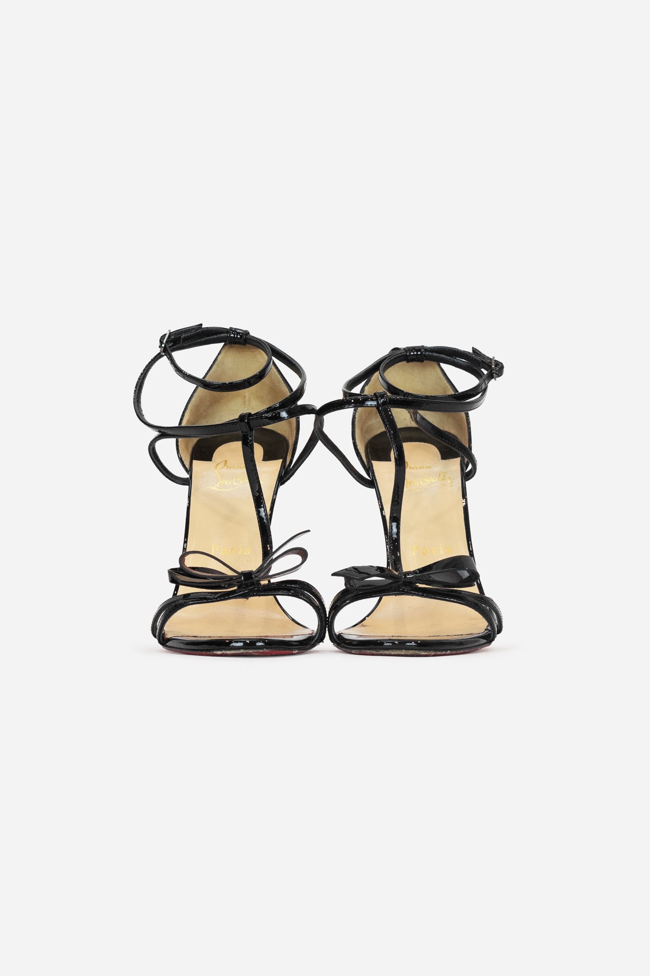 Black Blakissima Heels With Bow Detail
