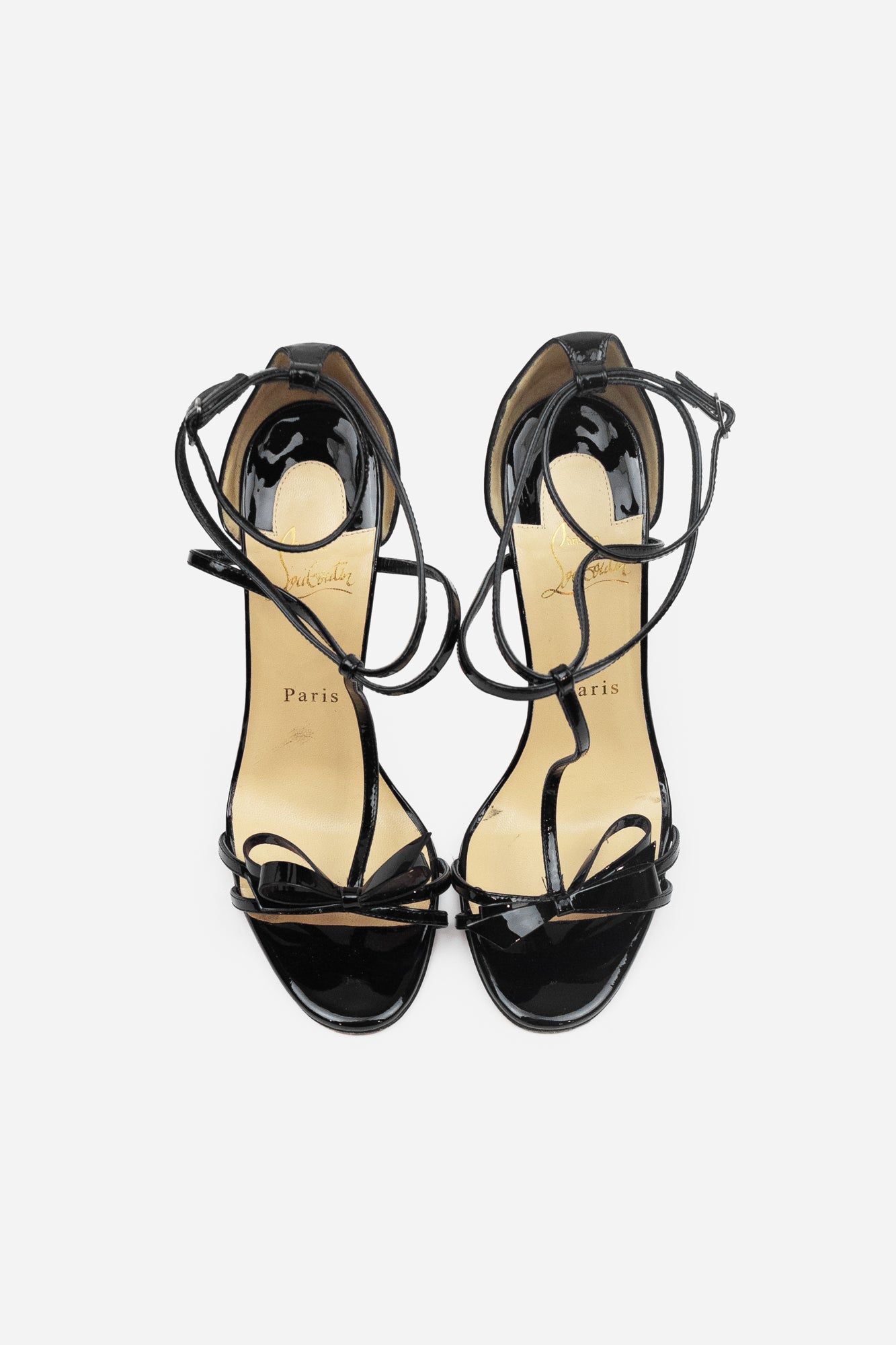 Black Blakissima Heels With Bow Detail