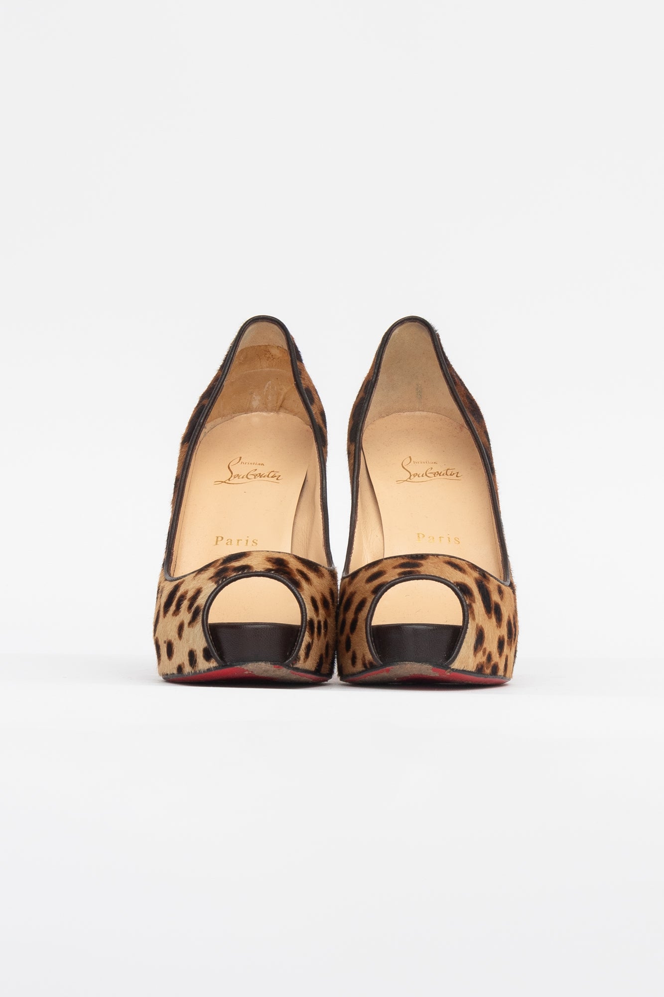 Cheetah Open Toe Platform Pump