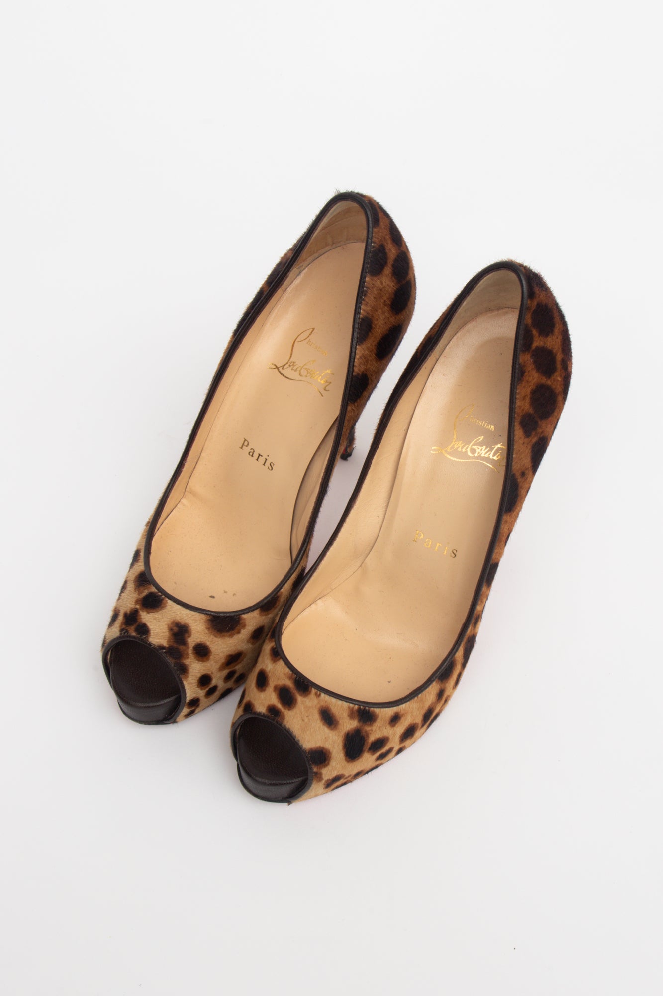 Cheetah Open Toe Platform Pump