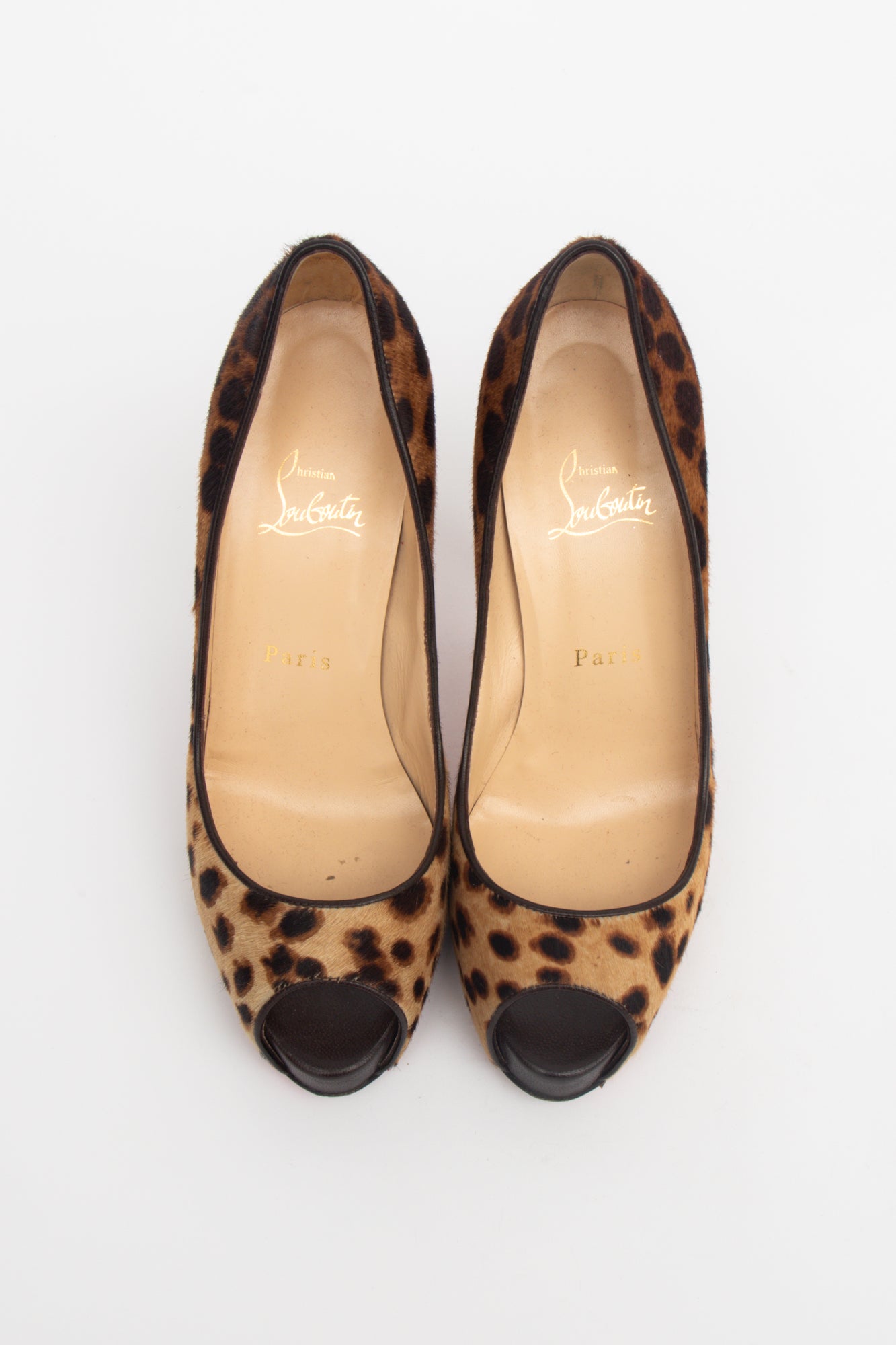 Cheetah Open Toe Platform Pump