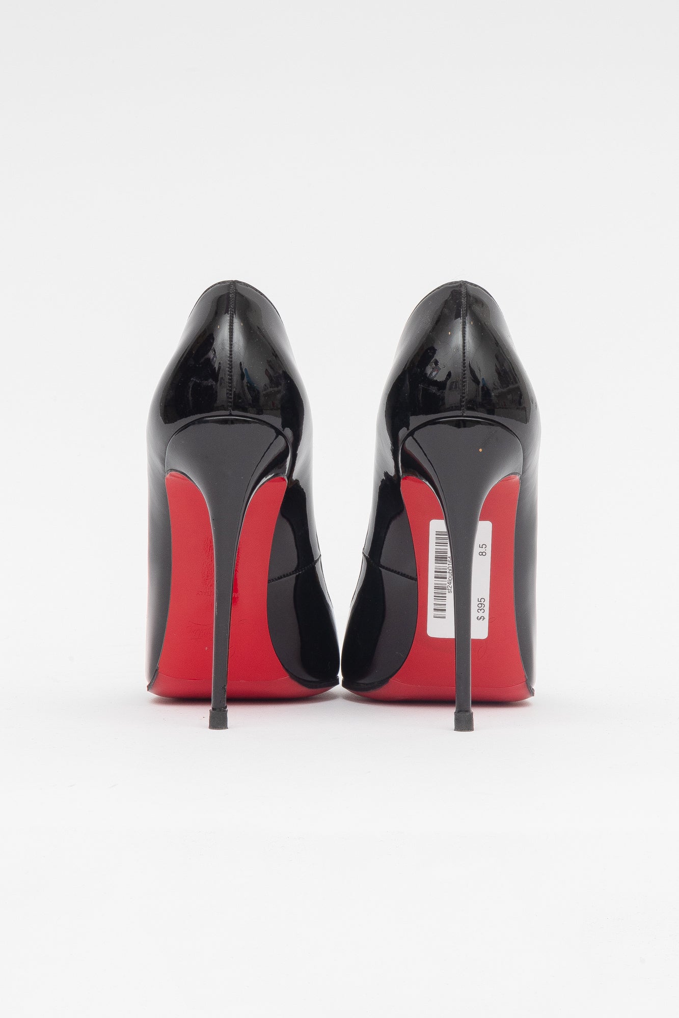 Black round pumps hotsell