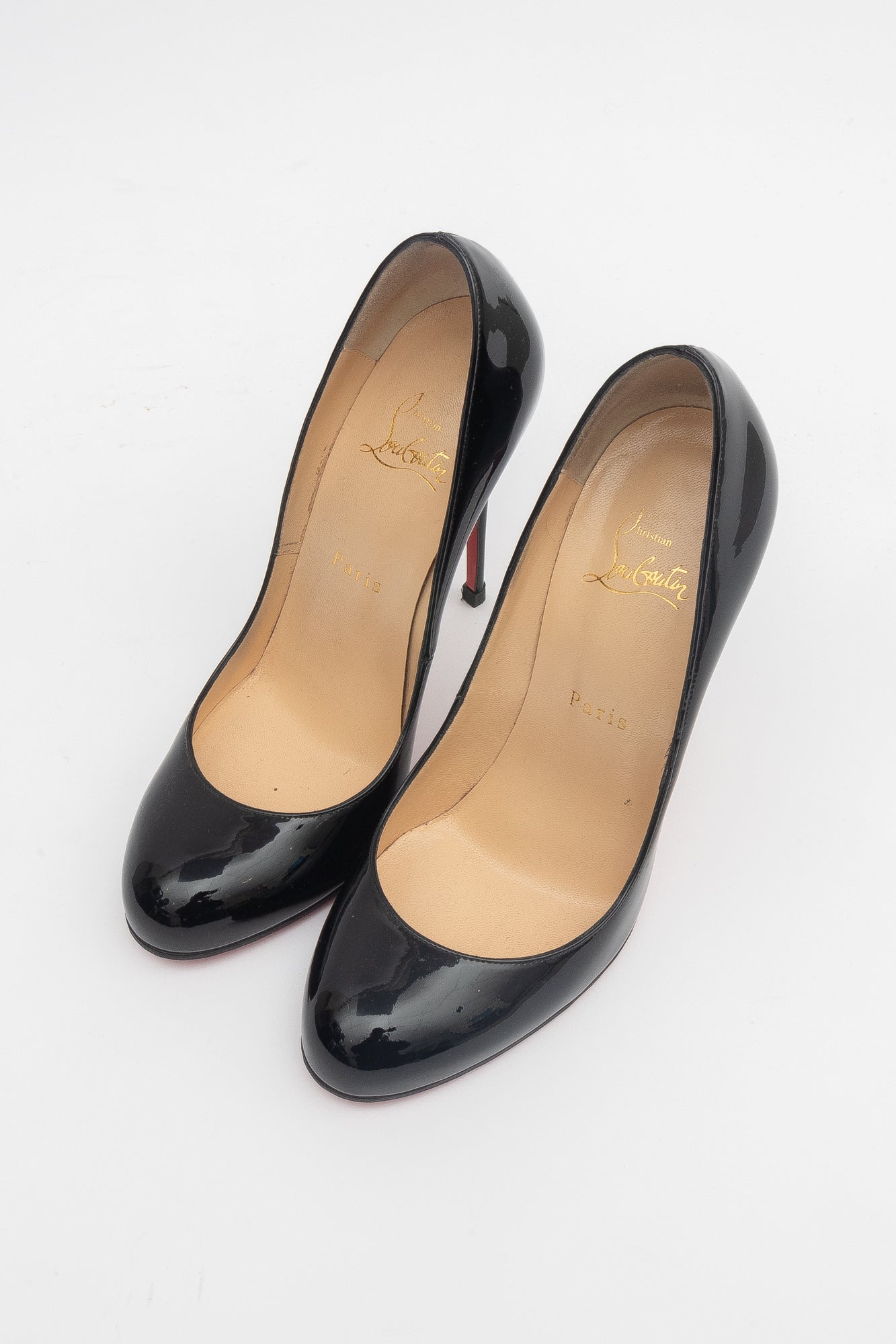 Classic Black Round Toe Pump