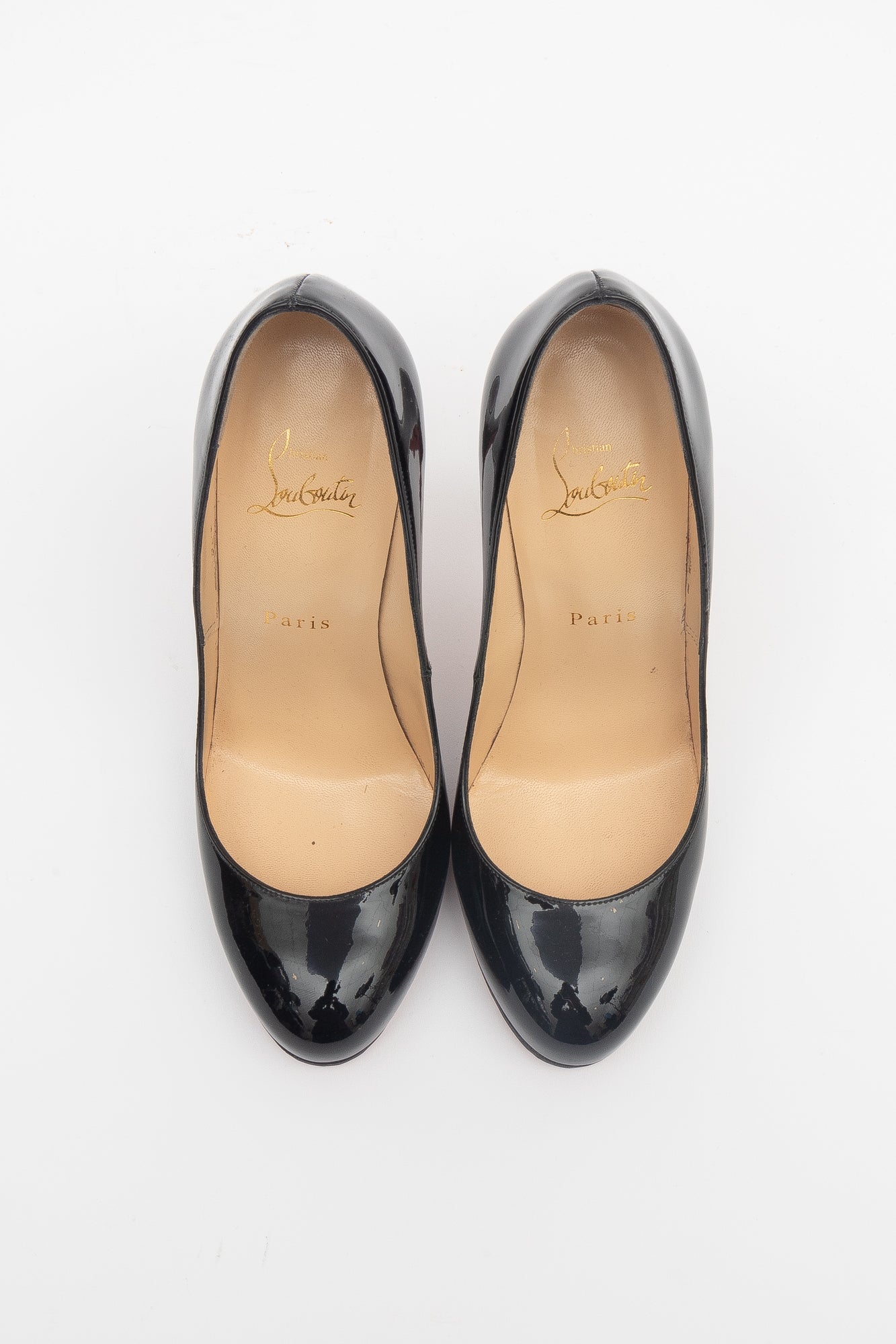 Classic Black Round Toe Pump