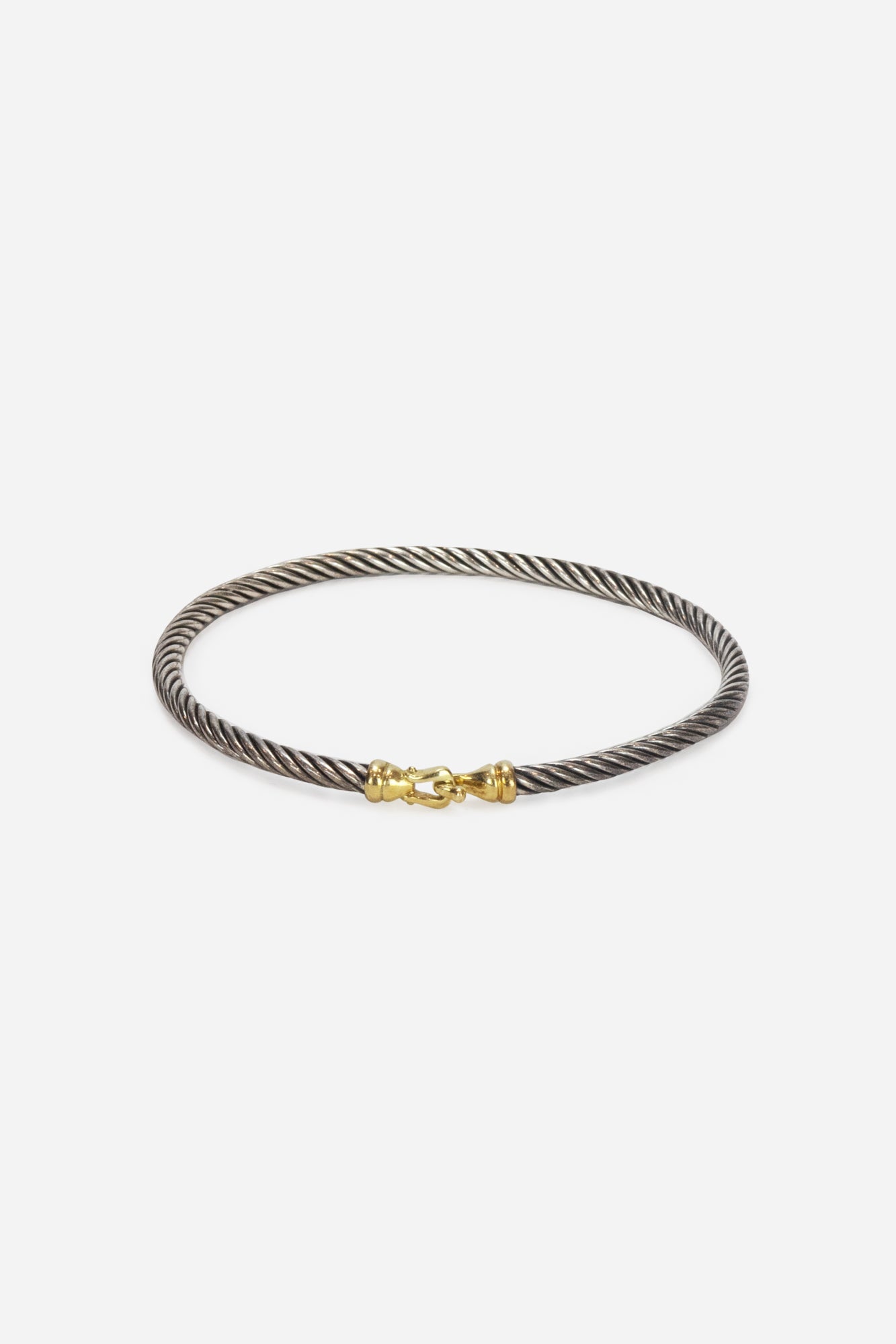 Thin Buckle Classic Cable Bracelet