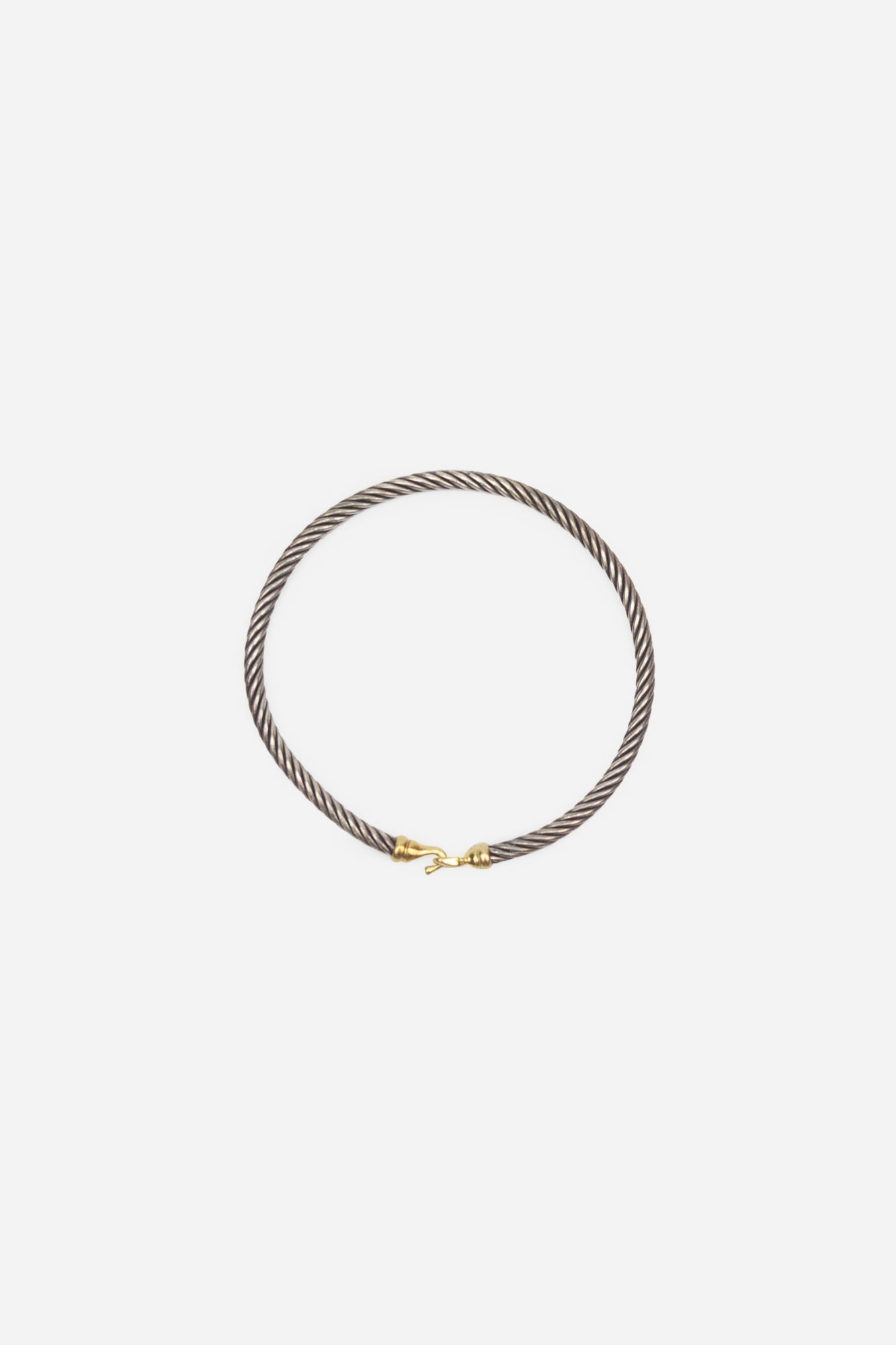 Thin Buckle Classic Cable Bracelet