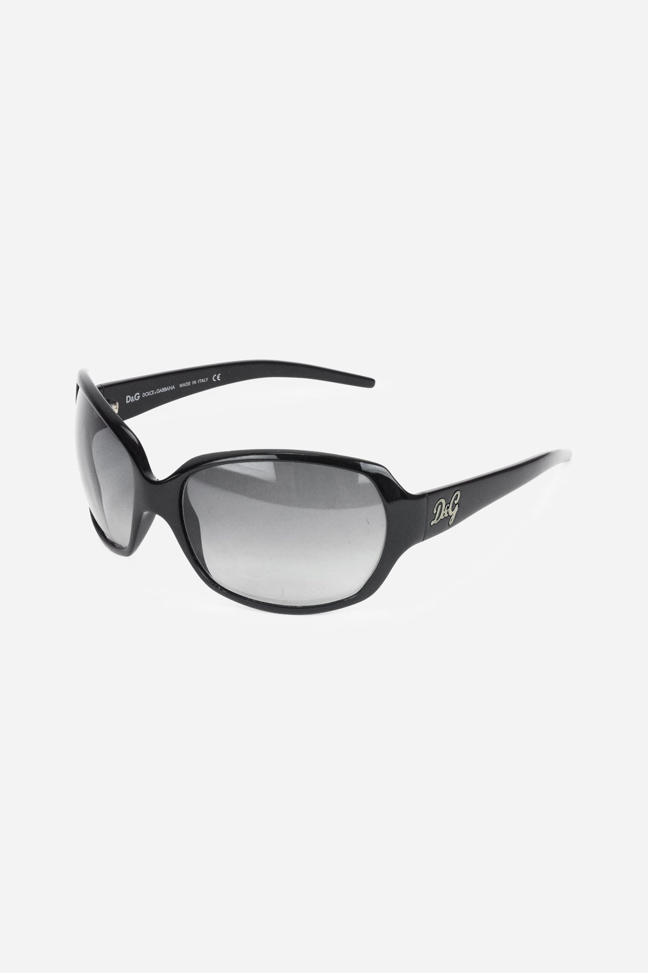 Black Sunglasses W/ Silver D&G Logo on Arms