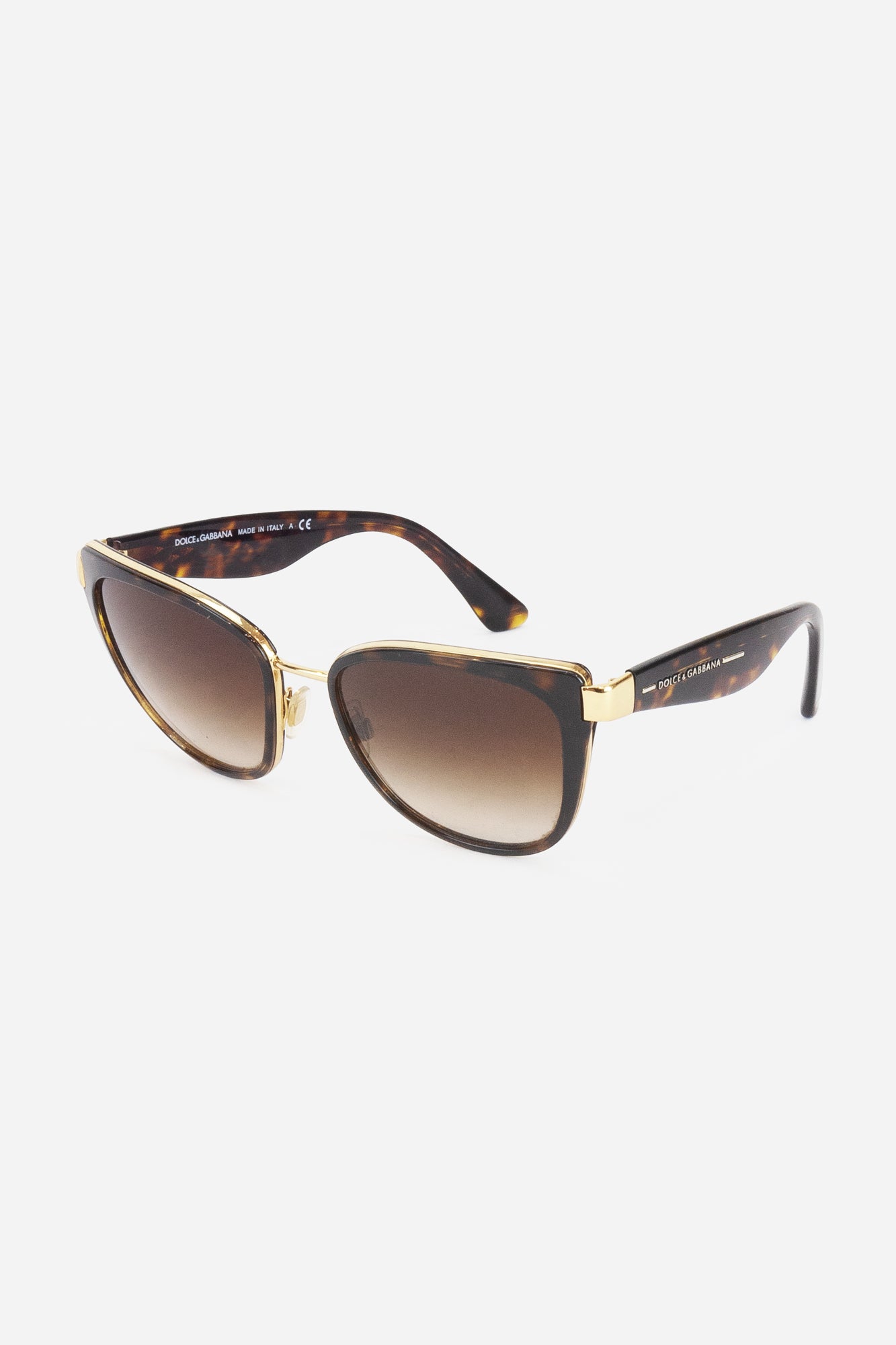 Tortoise and Gold Sunglasses