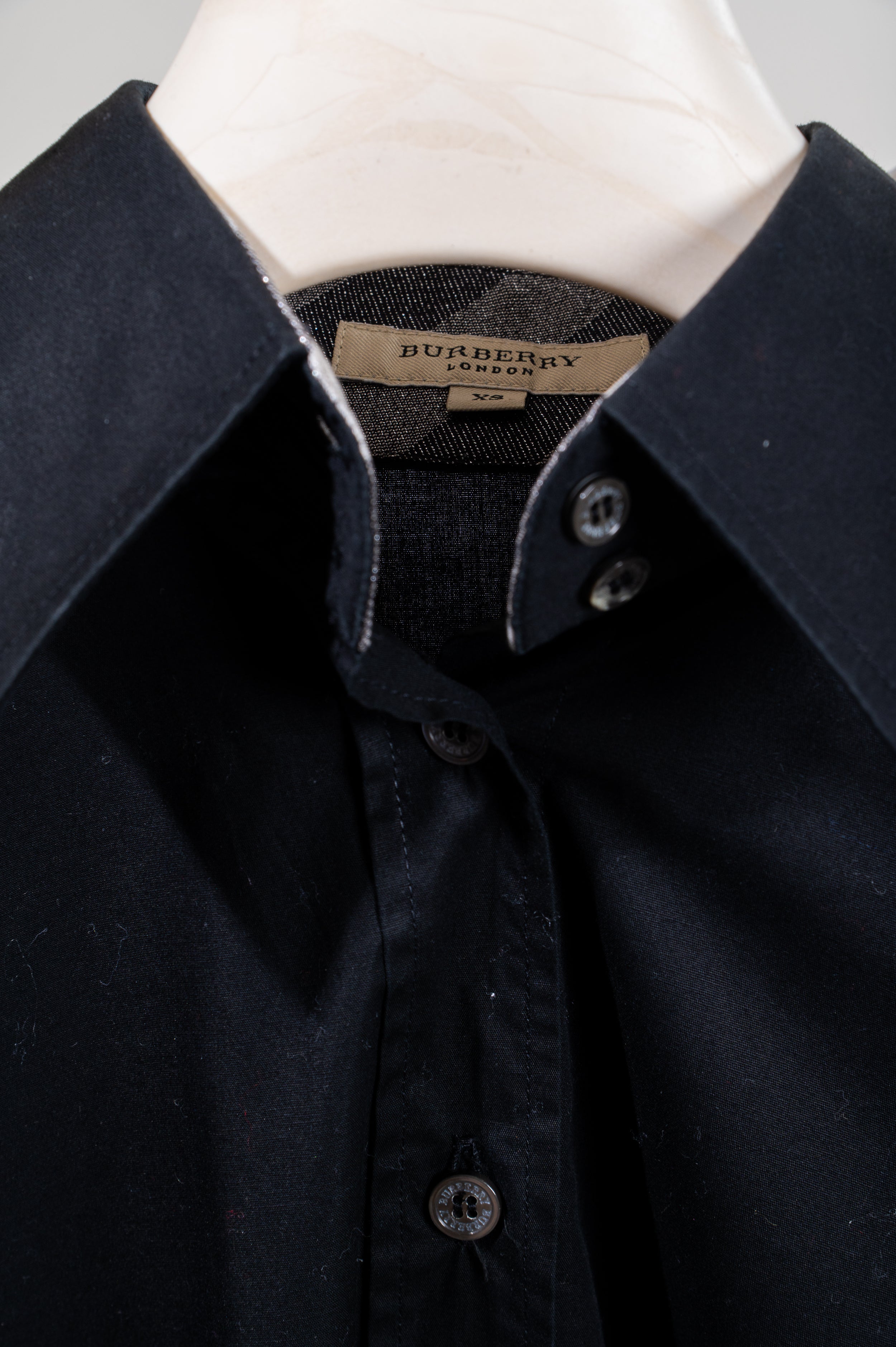 Black Button-Up Blouse