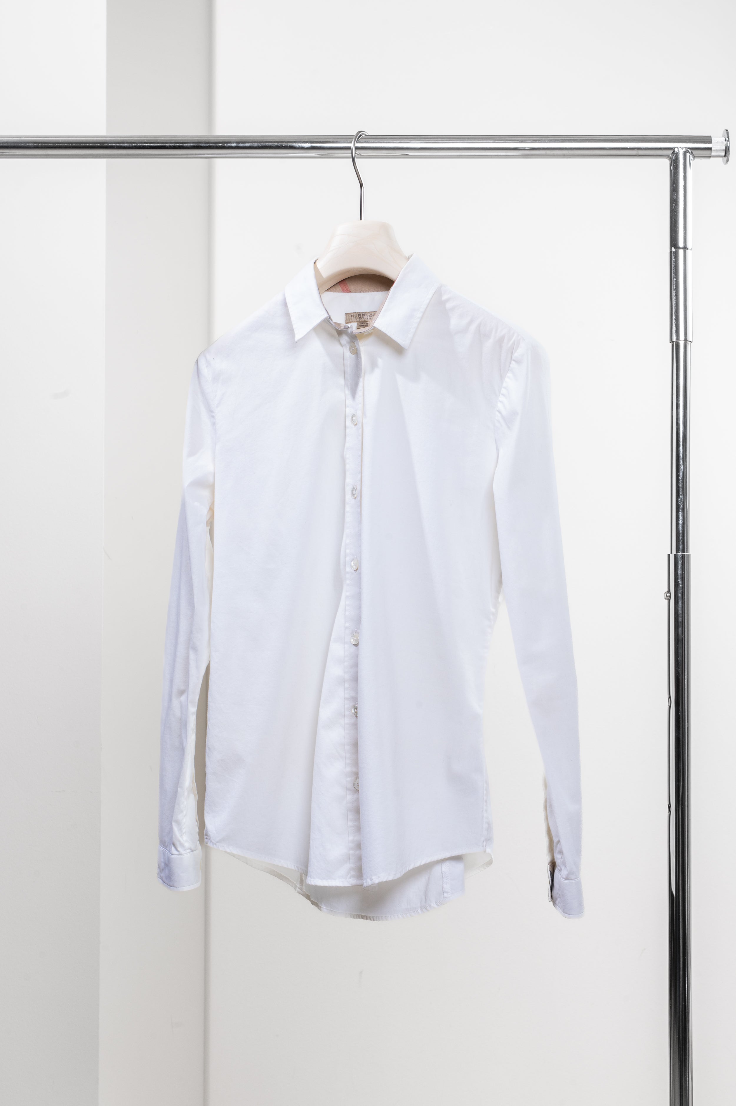 White Button-Up Blouse