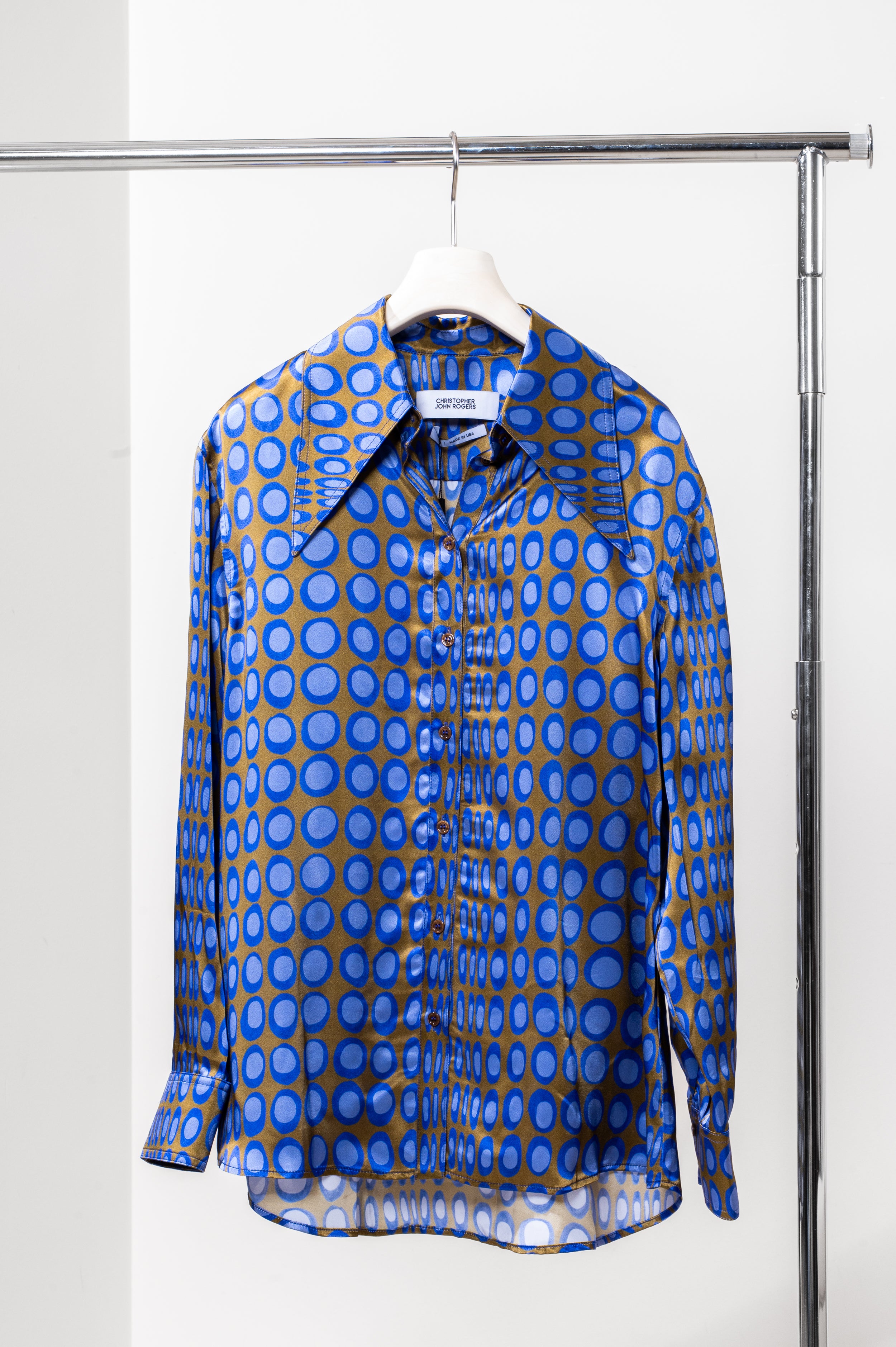 Wiggle Dot Slim Shirt