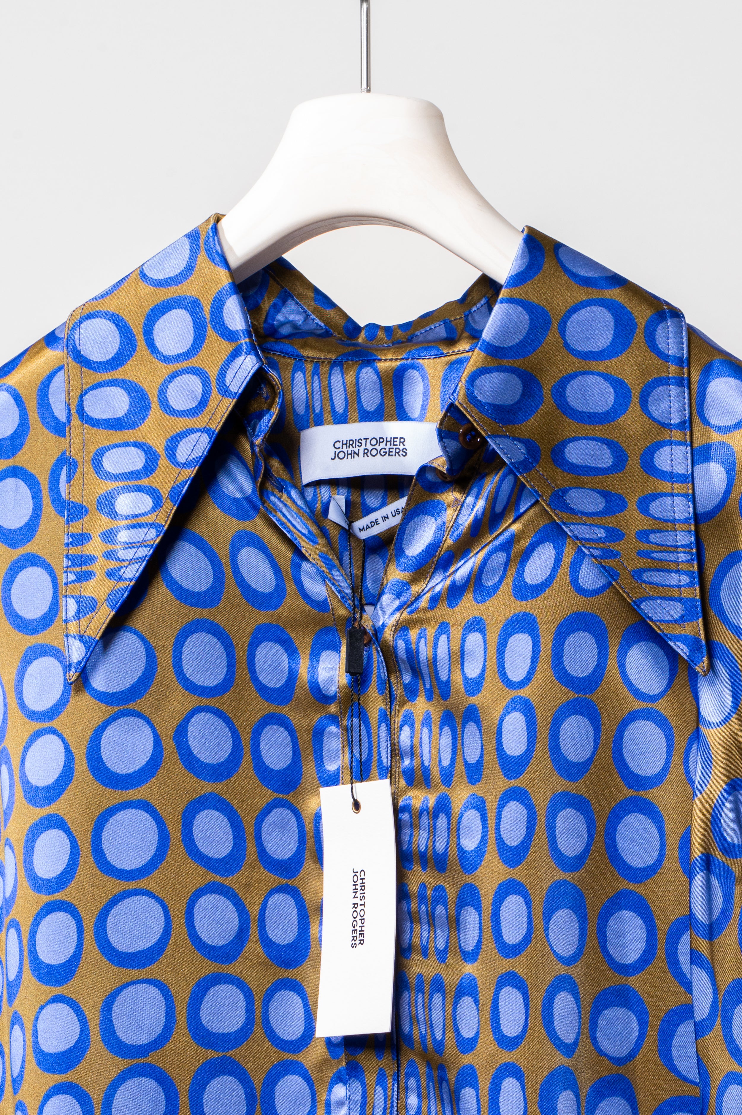 Wiggle Dot Slim Shirt