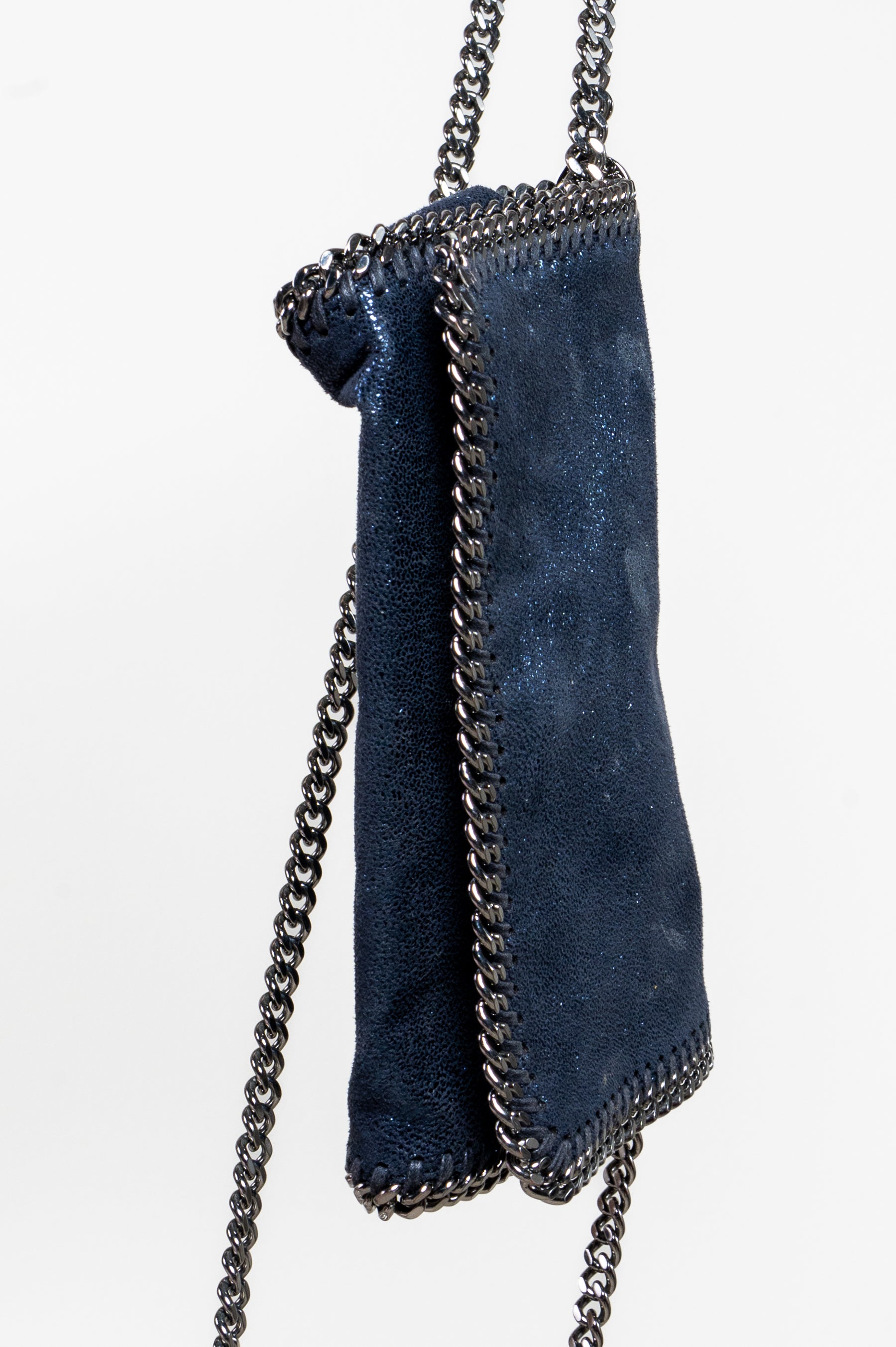 Navy Falabella Shoulder Bag