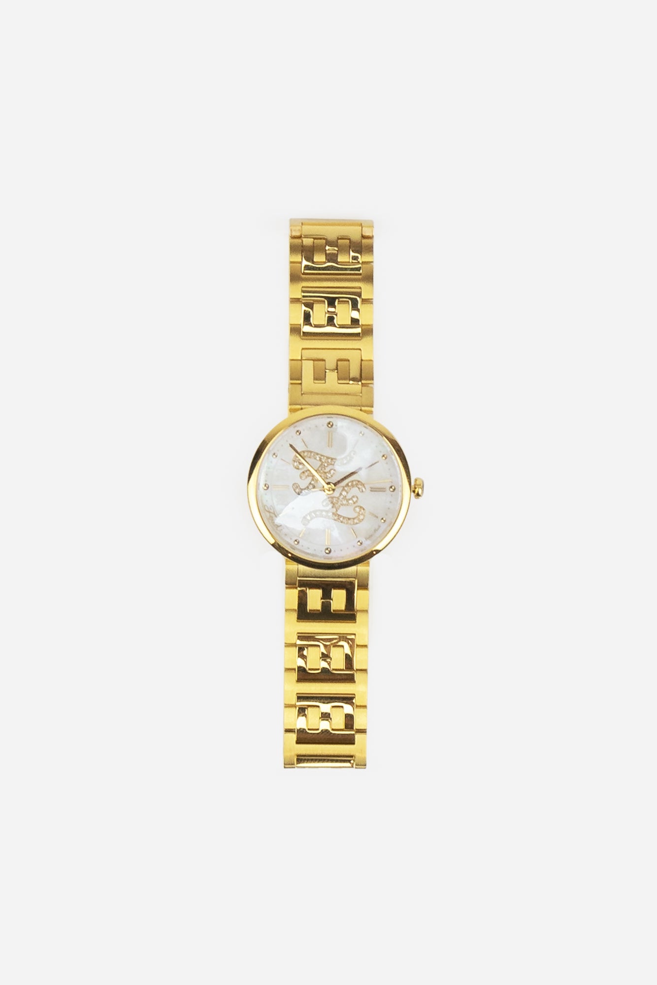 Gold Forever Fendi Watch