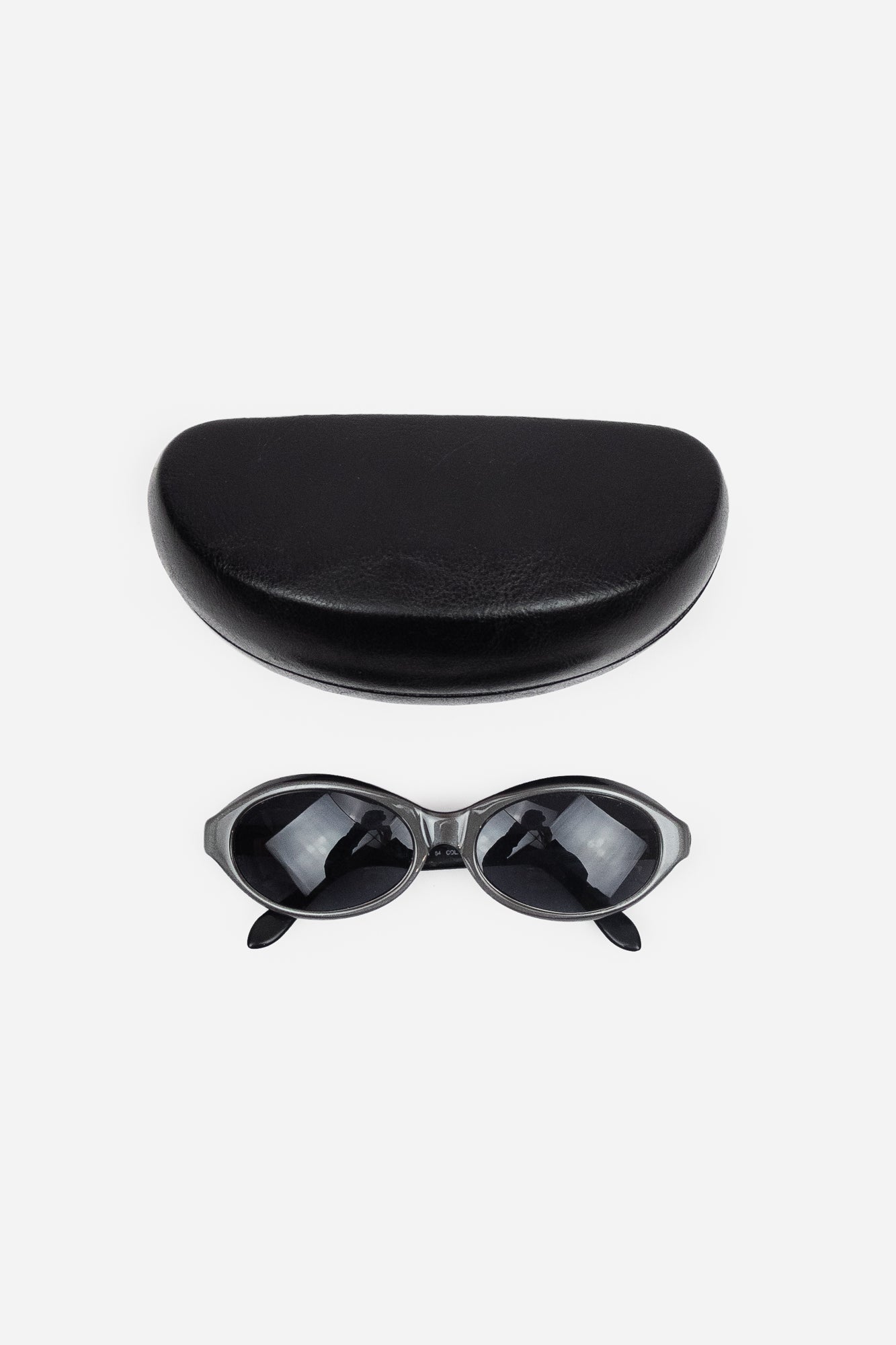 Small Round Frame Watch Detail Sunglasses