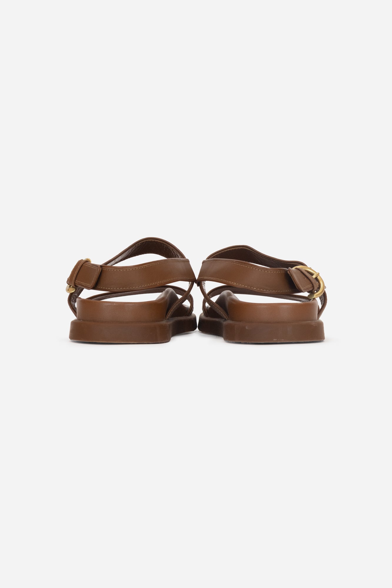 Brown Leather 'Bilbao' Sandals