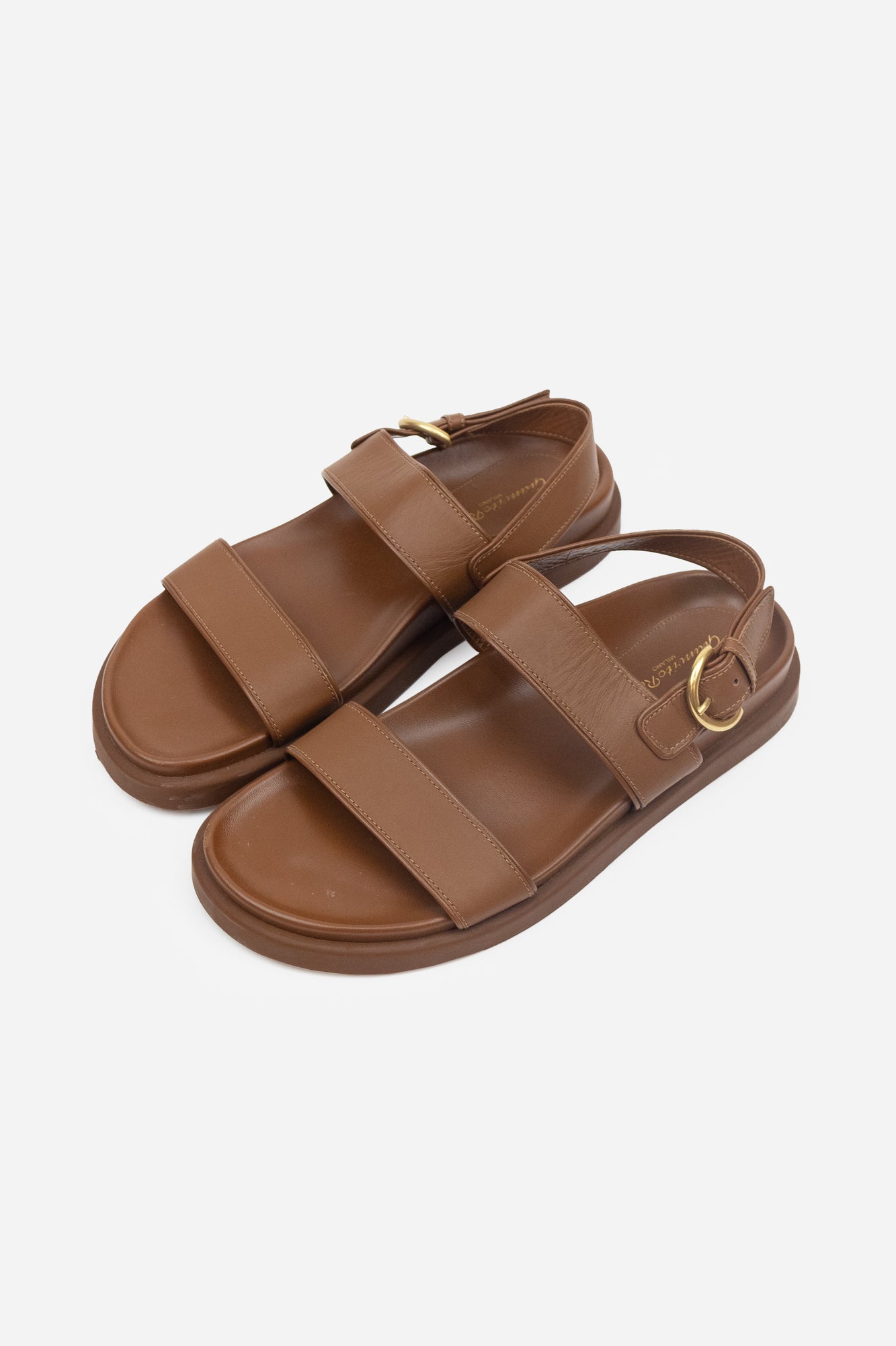 Brown Leather 'Bilbao' Sandals