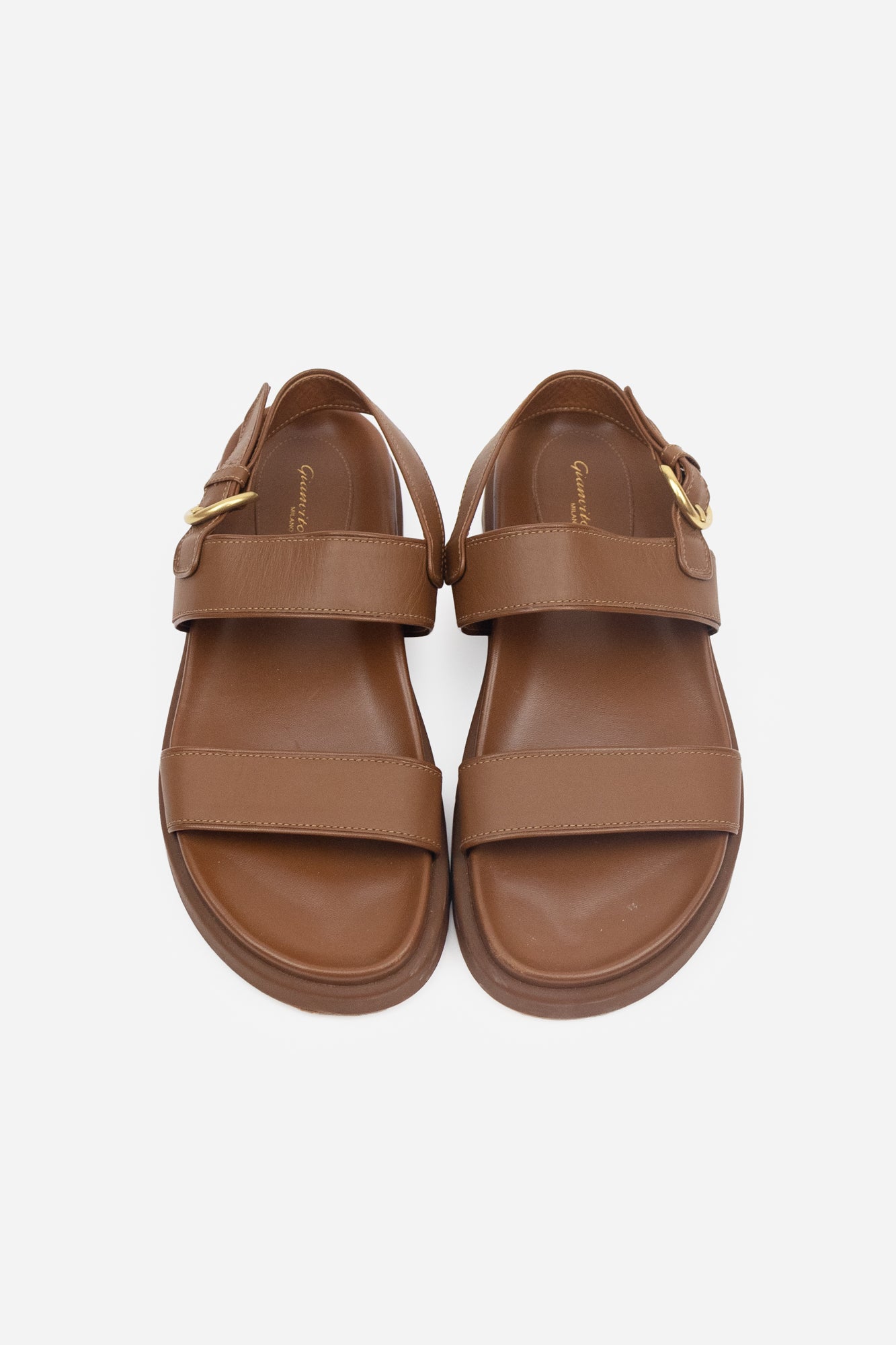 Brown Leather 'Bilbao' Sandals