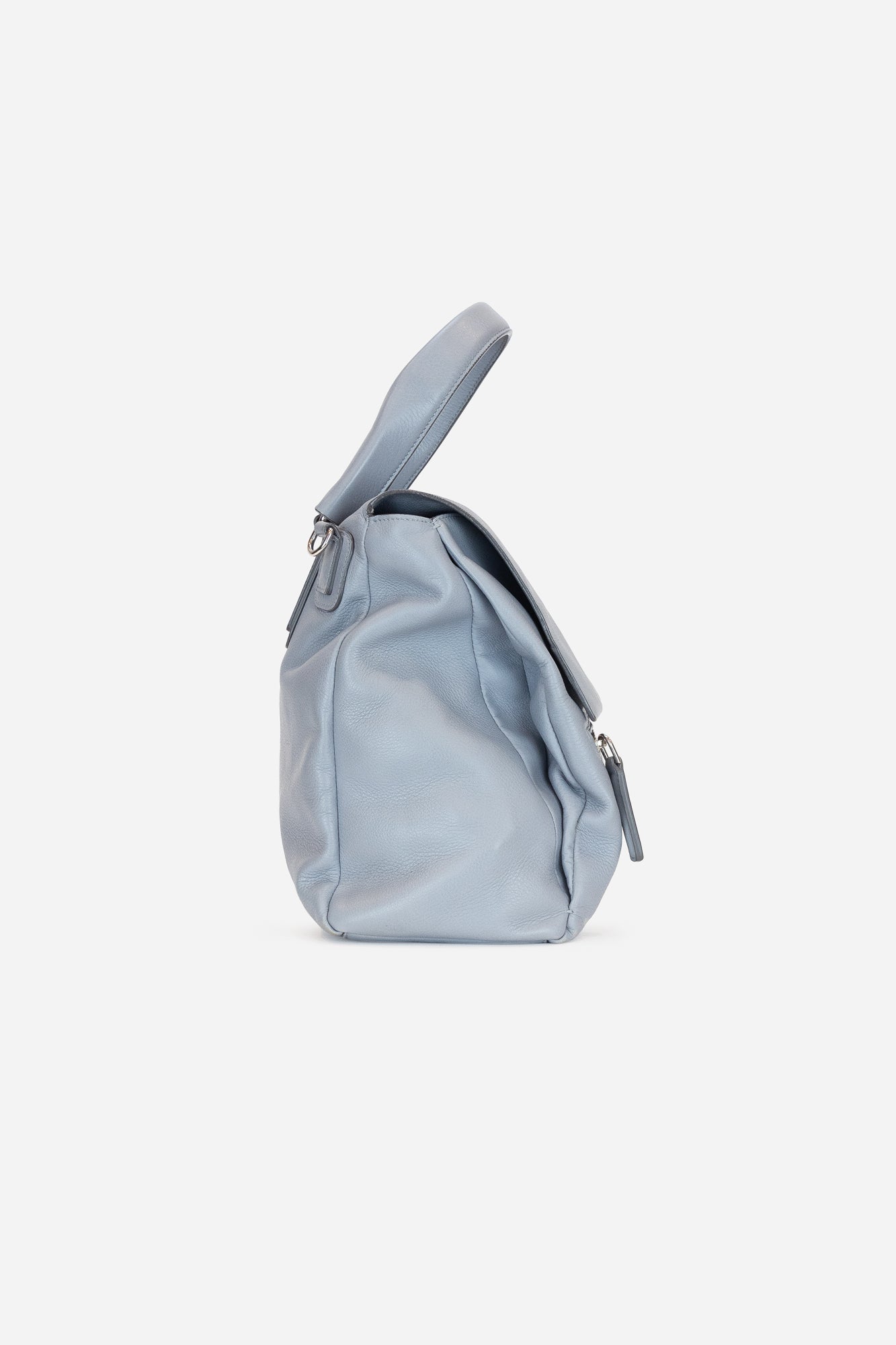 Grey Medium Pandora Flap Bag