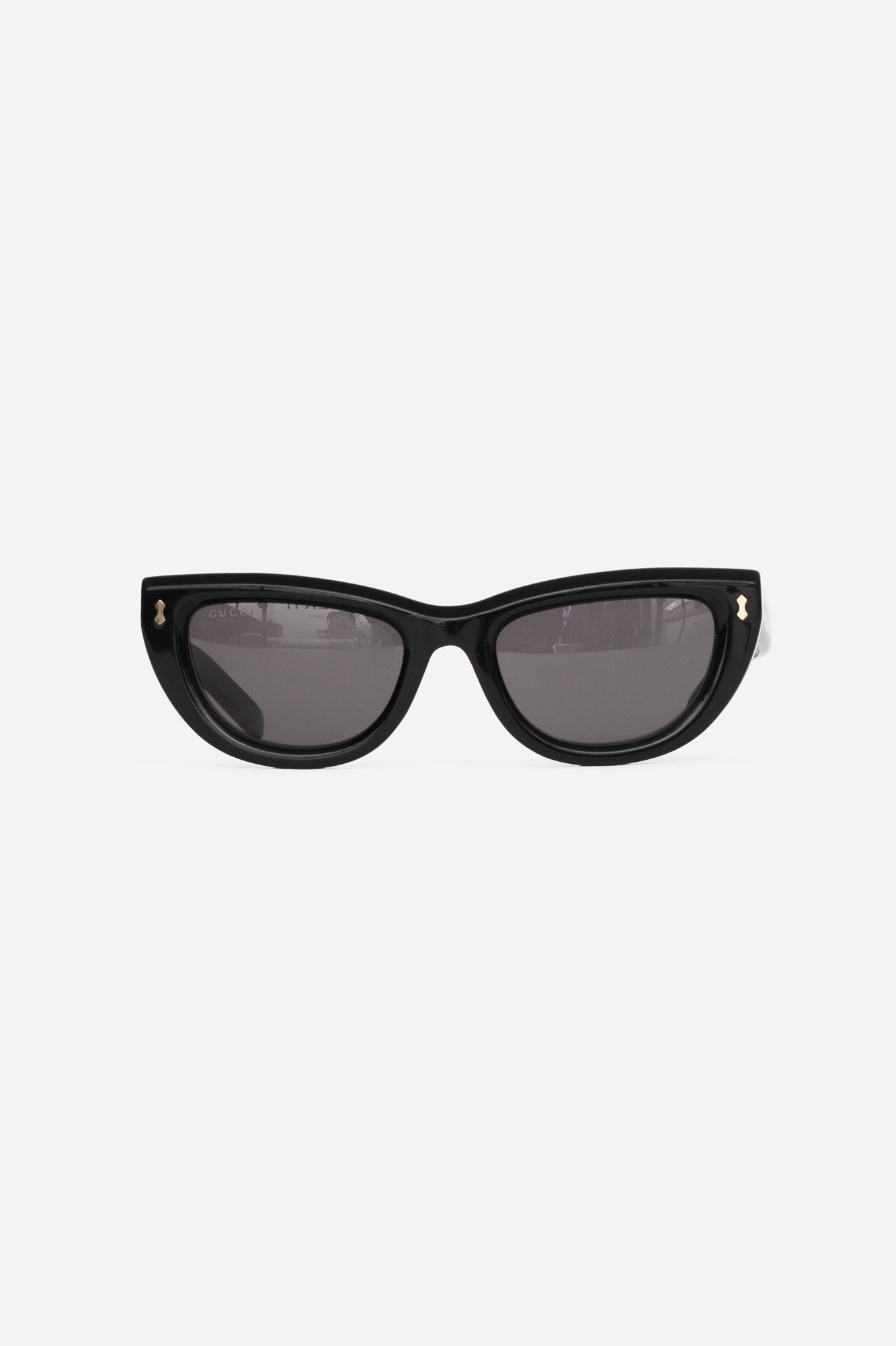 Black Cat-eye Frame Sunglasses