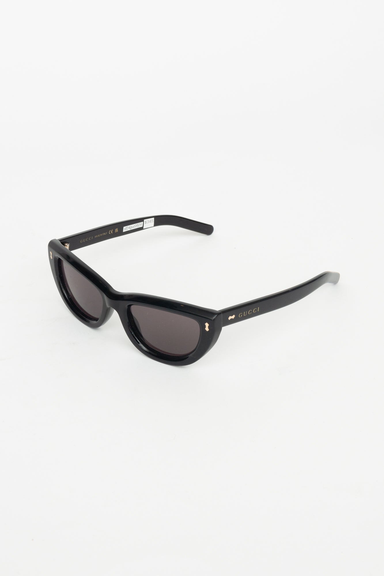 Black Cat-eye Frame Sunglasses