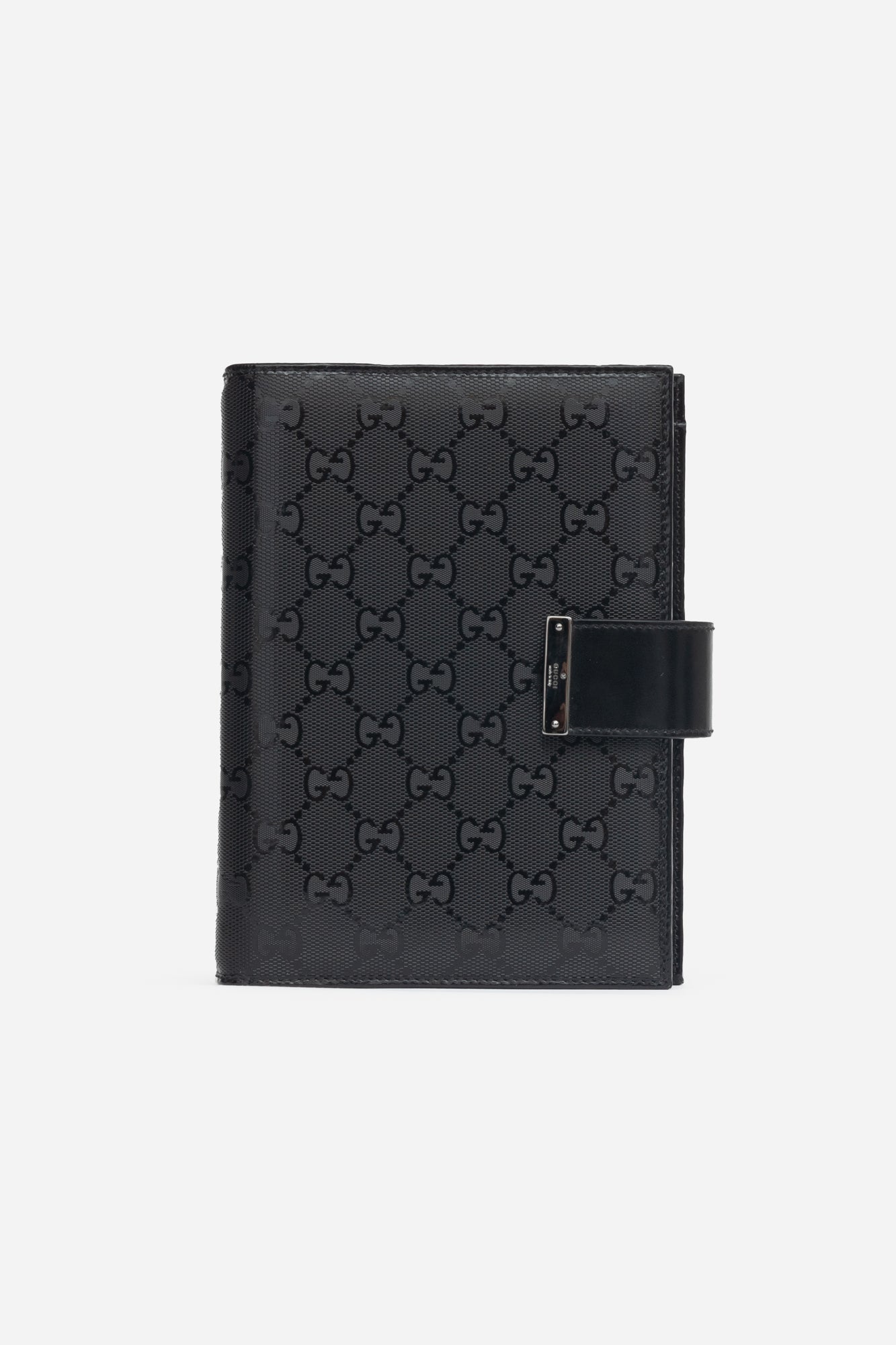 Black Monogram Daily Planner