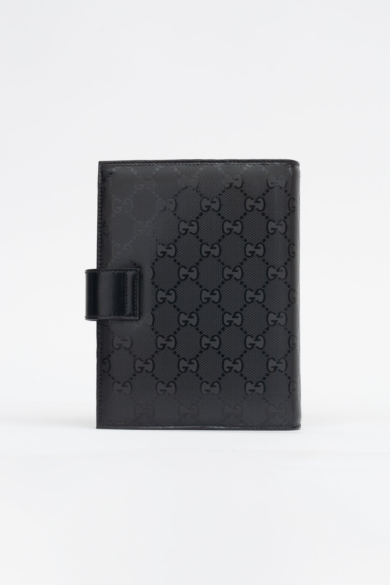 Black Monogram Daily Planner