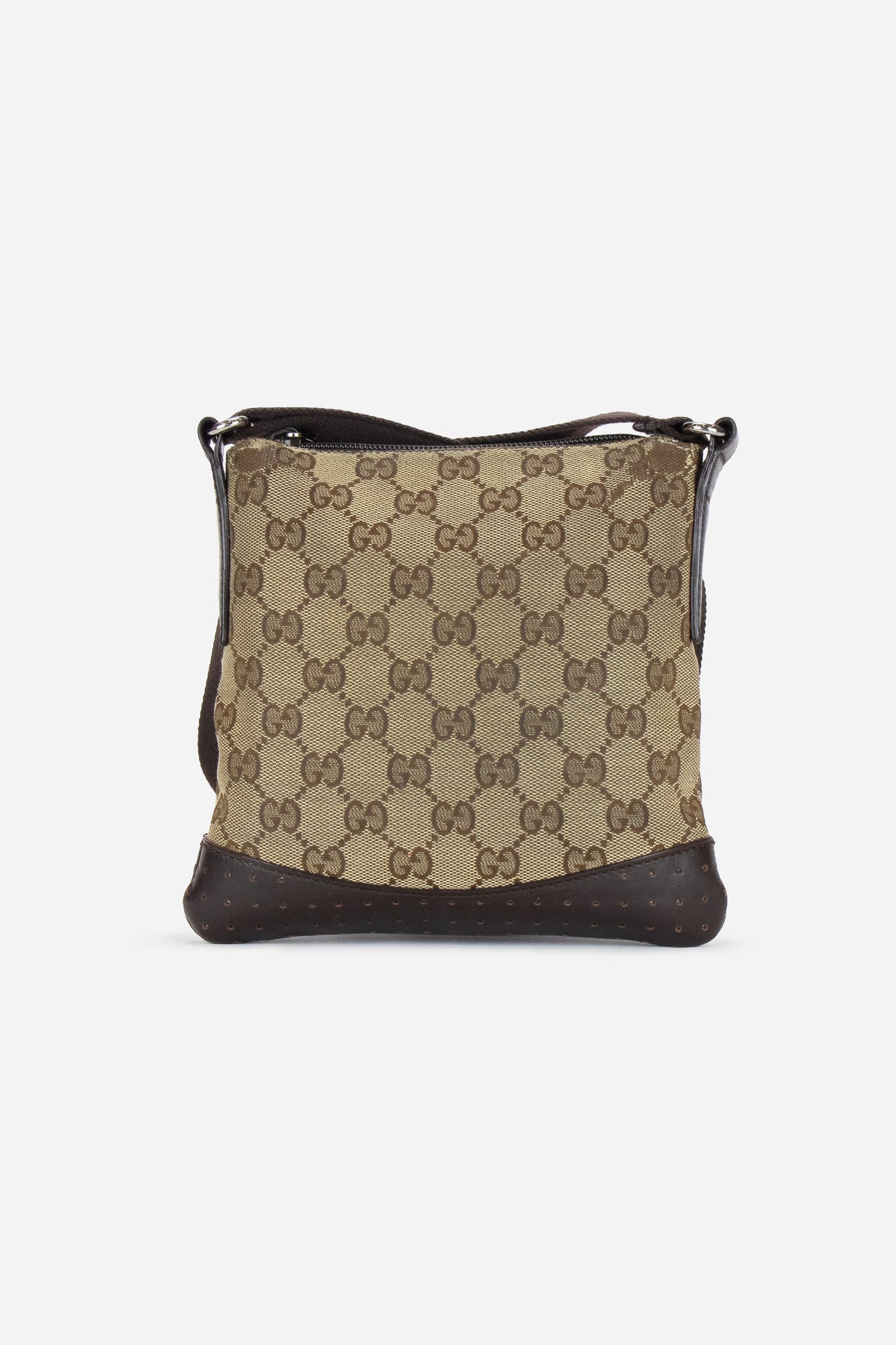A Louis Vuitton Monogram Canvas and Leather Golf Bag. 33 x 12-1/2