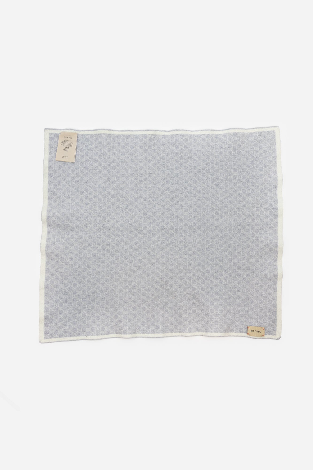 Grey GG Baby Blanket