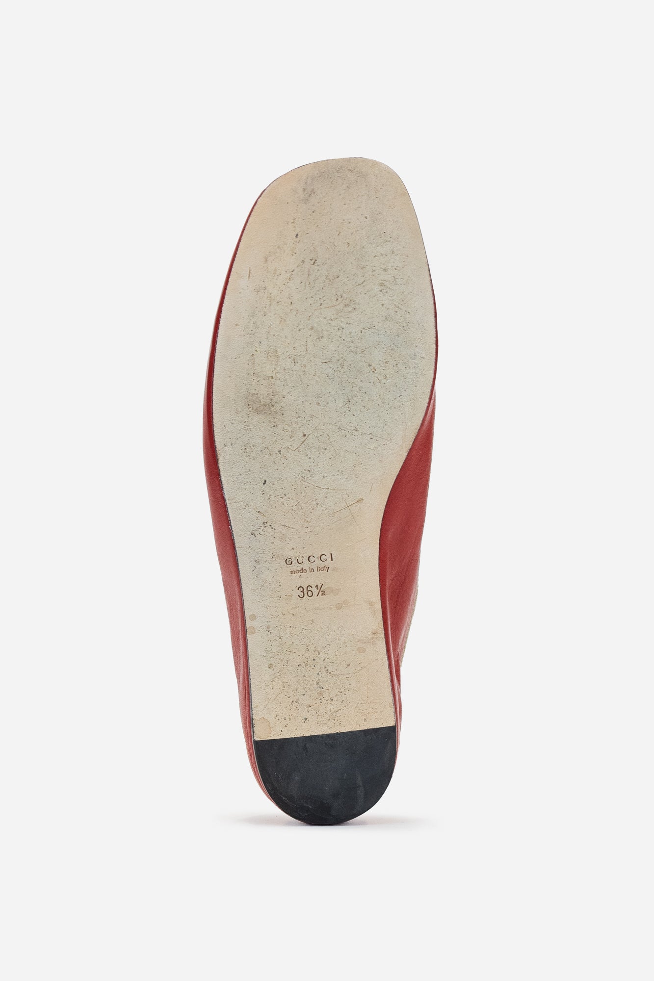 Hannelore Detachable Platform Ballet Flat In Red