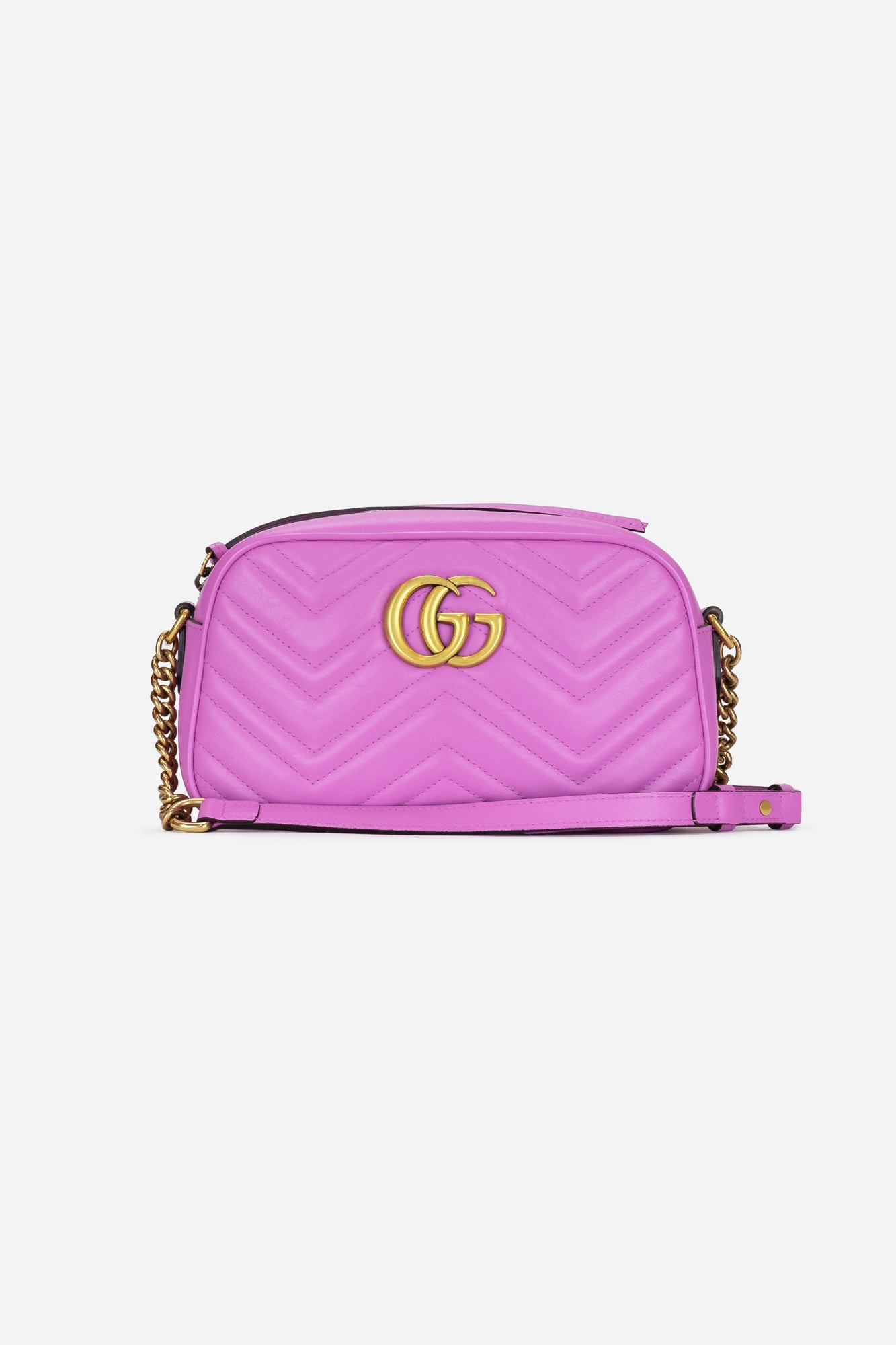 Pink GG Marmont Camera Bag