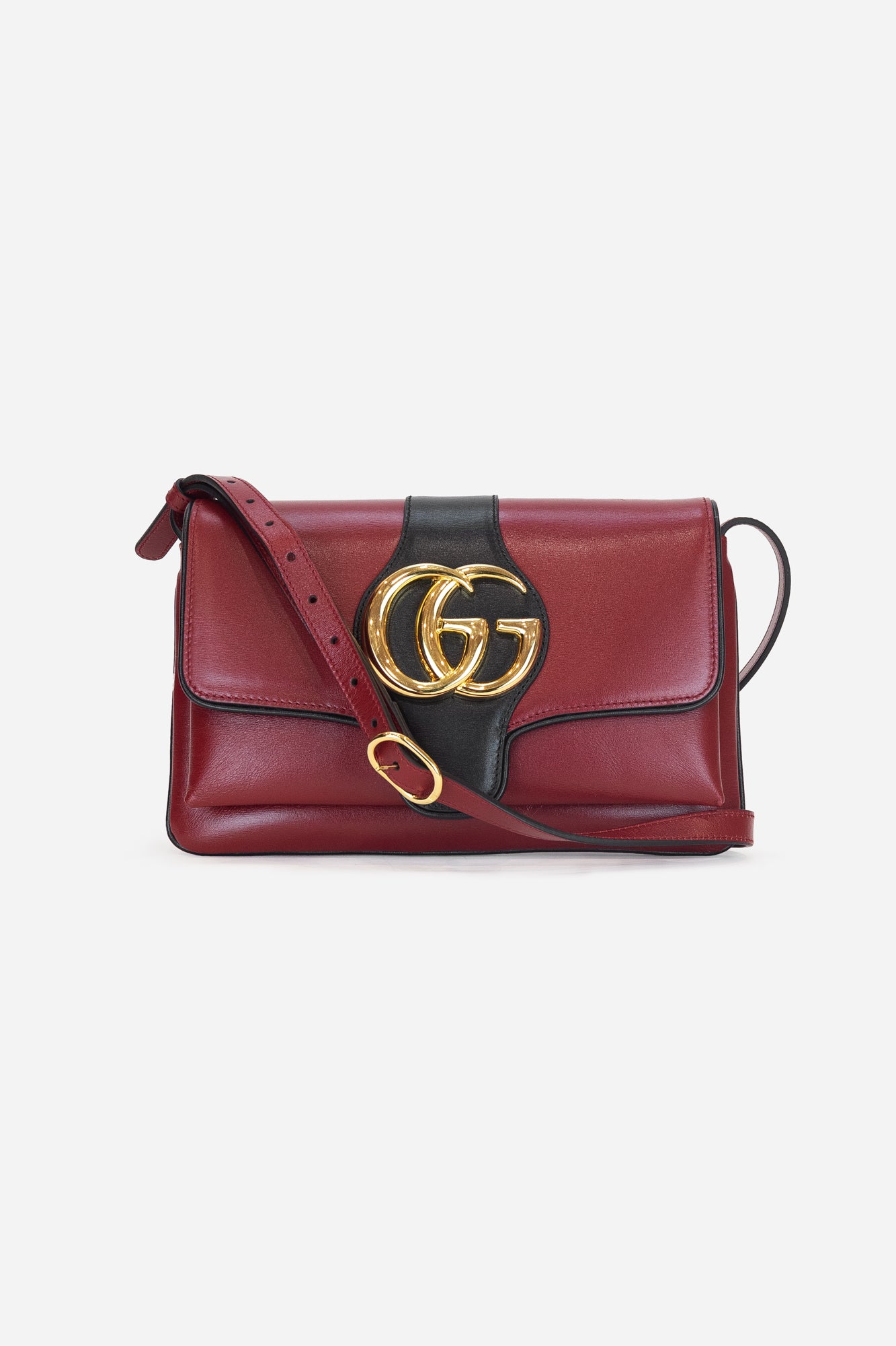 Red And Black GG Arli Cross Body Bag