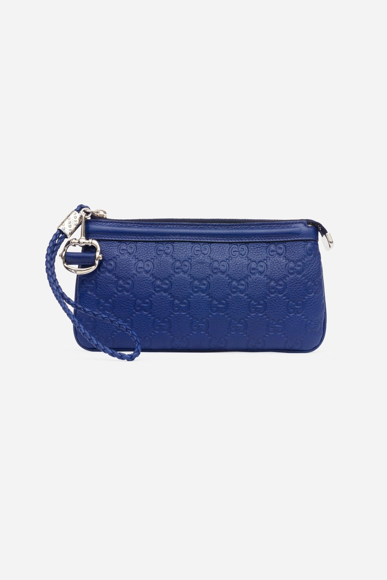 Royal Blue Monogram Wallet Clutch