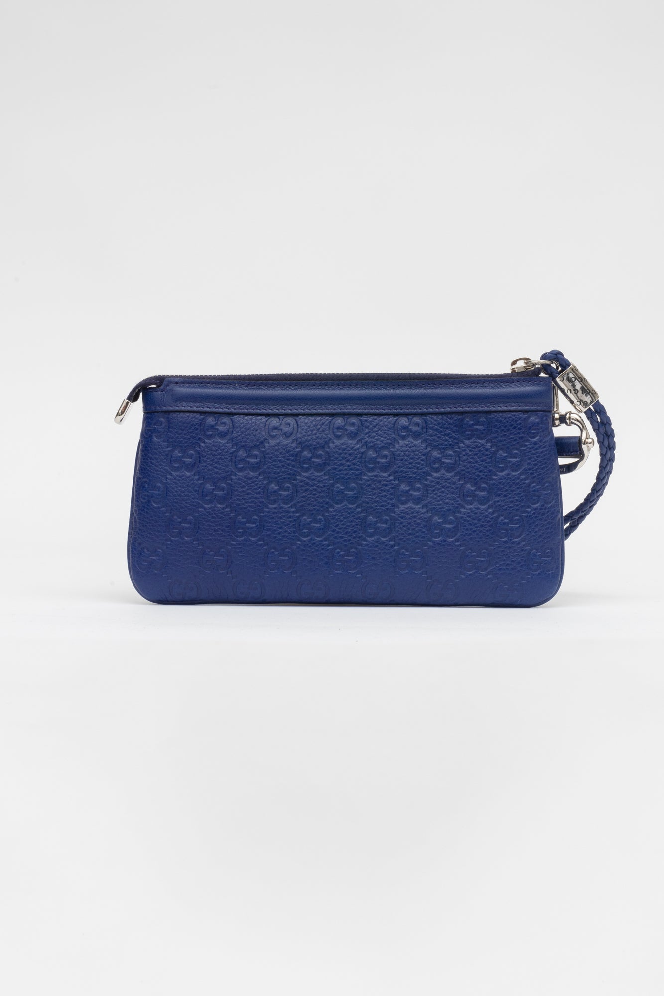 Royal Blue Monogram Wallet Clutch