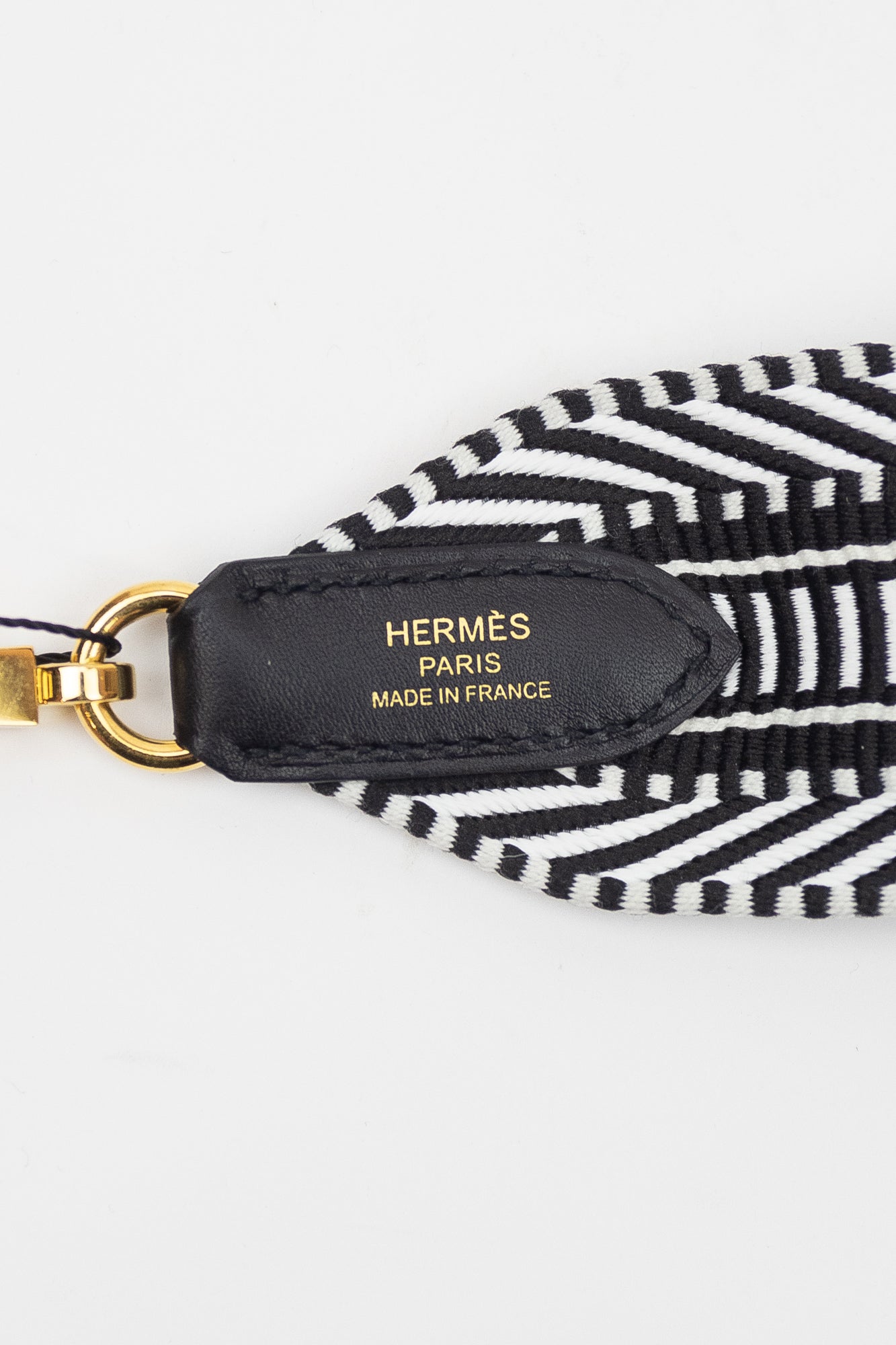 Black And White Bag Strap