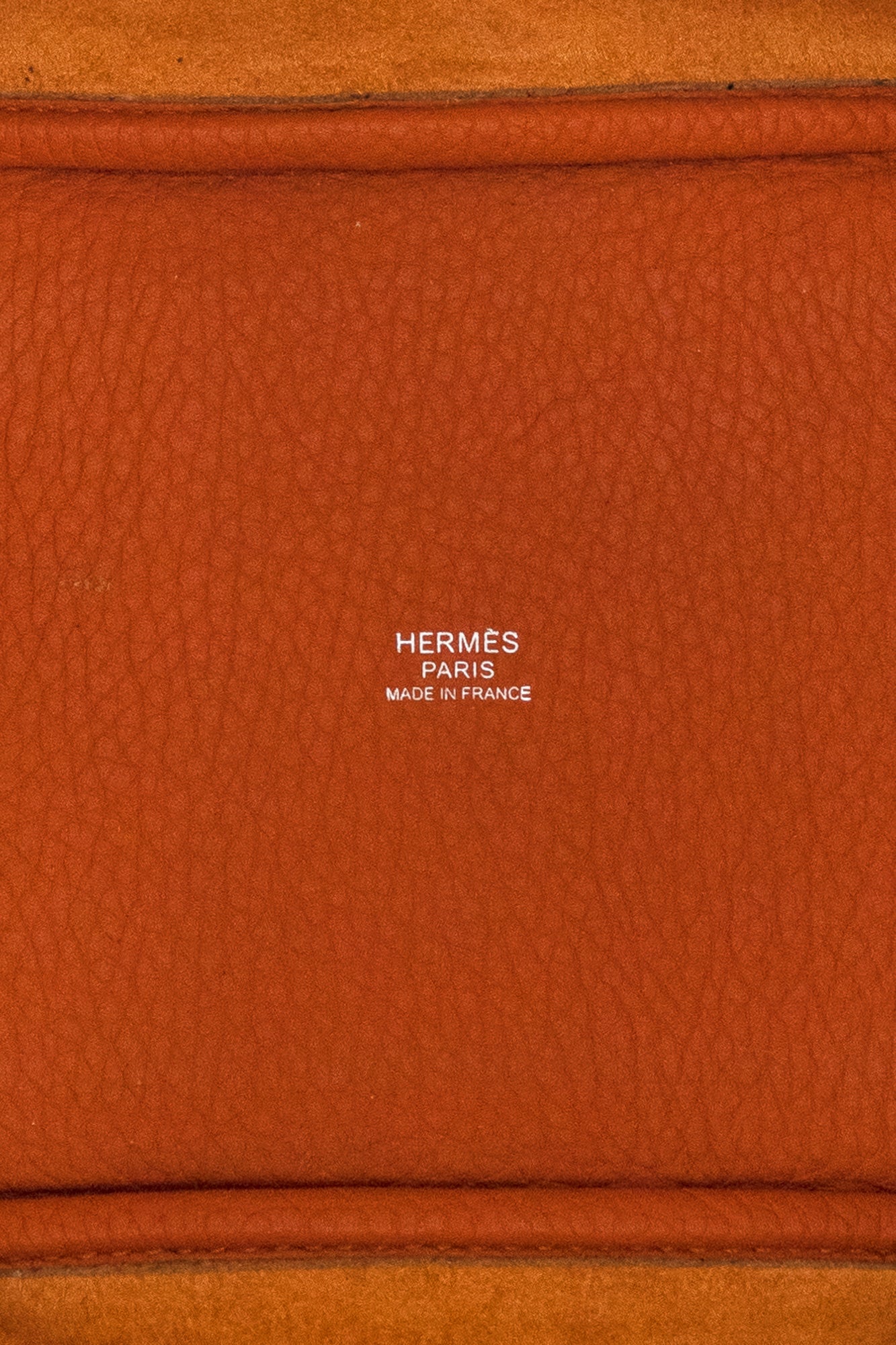 Hermes 2011 Orange Clemence Leather Picotin 18 Bucket Bag With Two Cha –  Mine & Yours