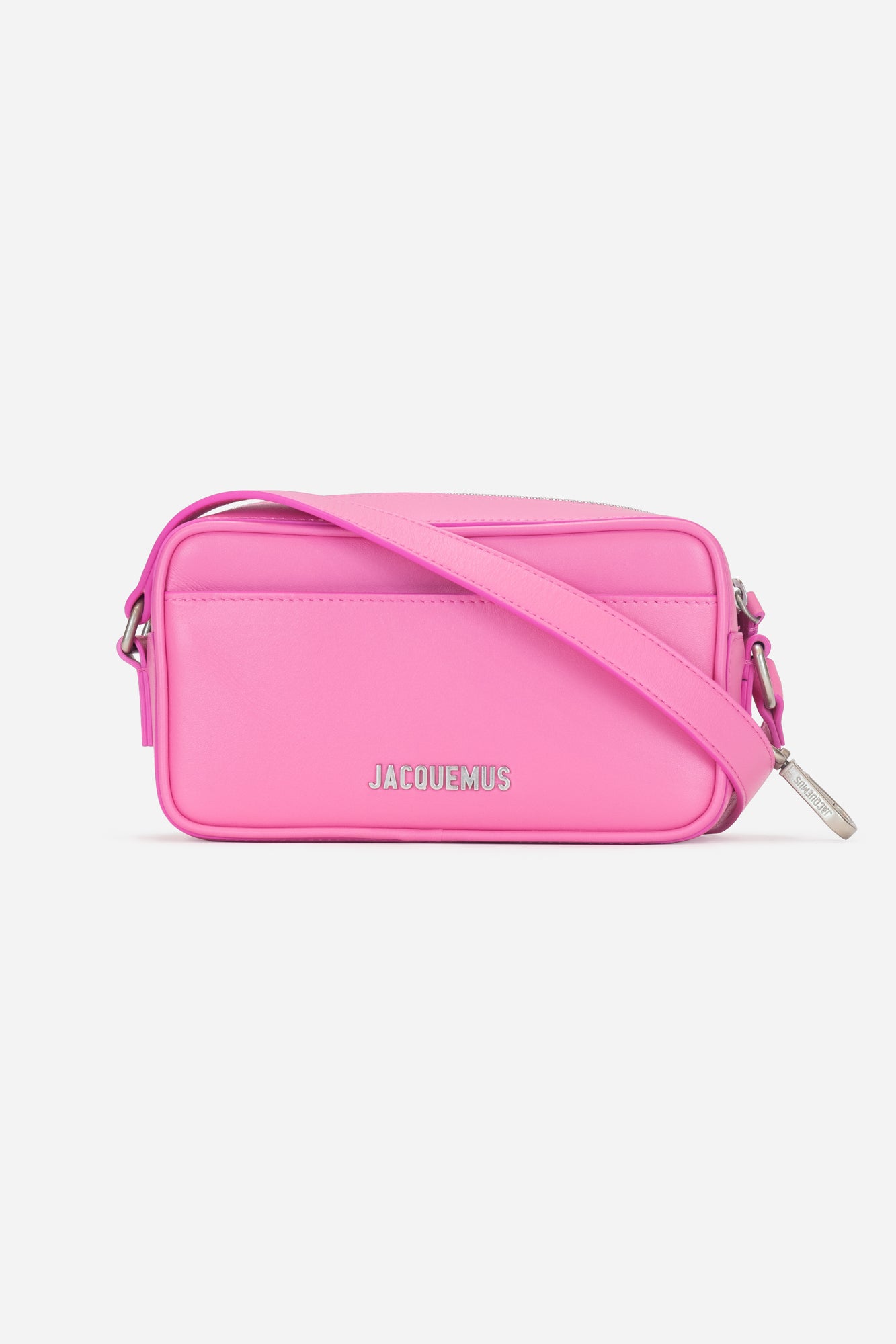 Pink Le Baneto Leather Crossbody Bag