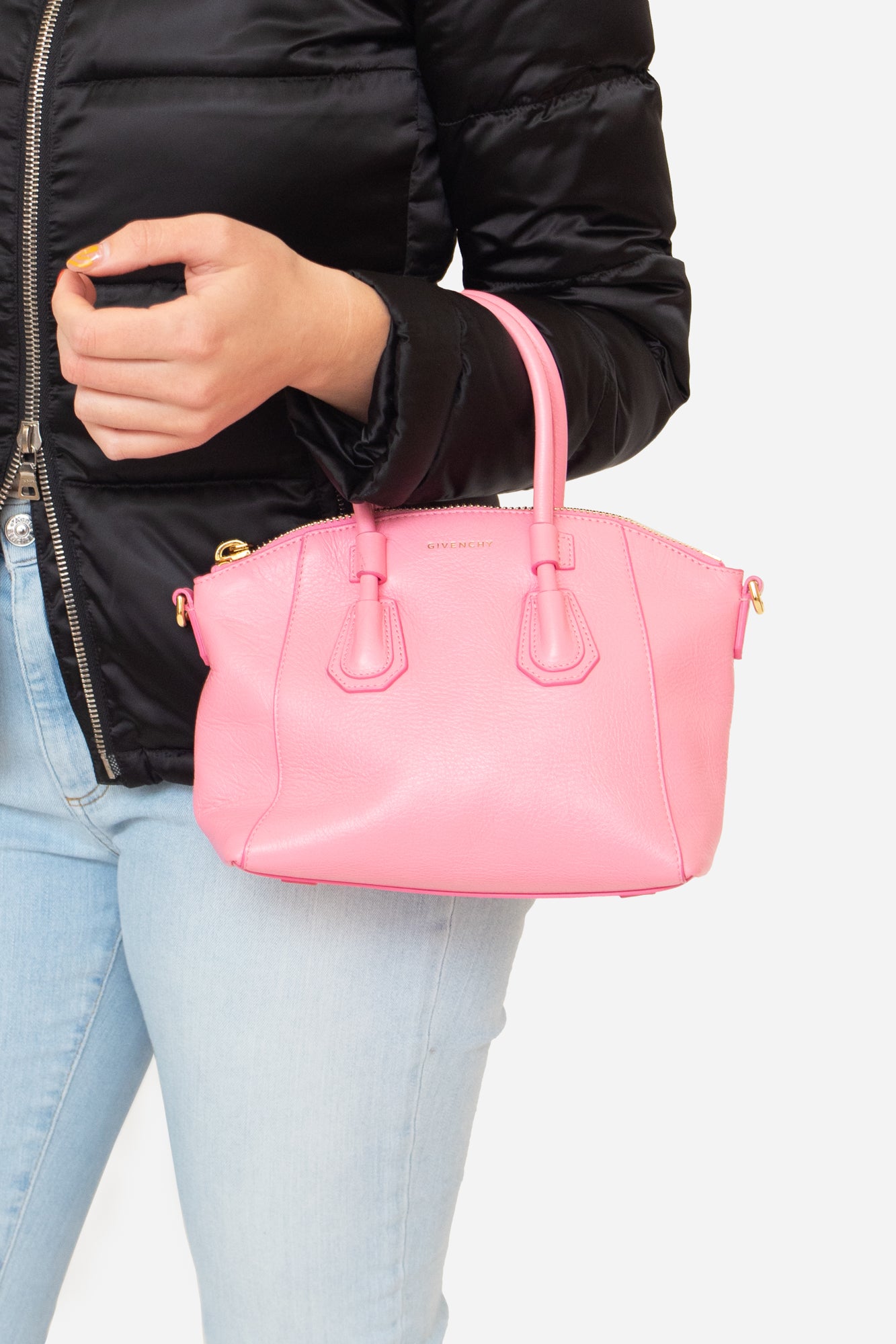 Pink antigona clearance bag