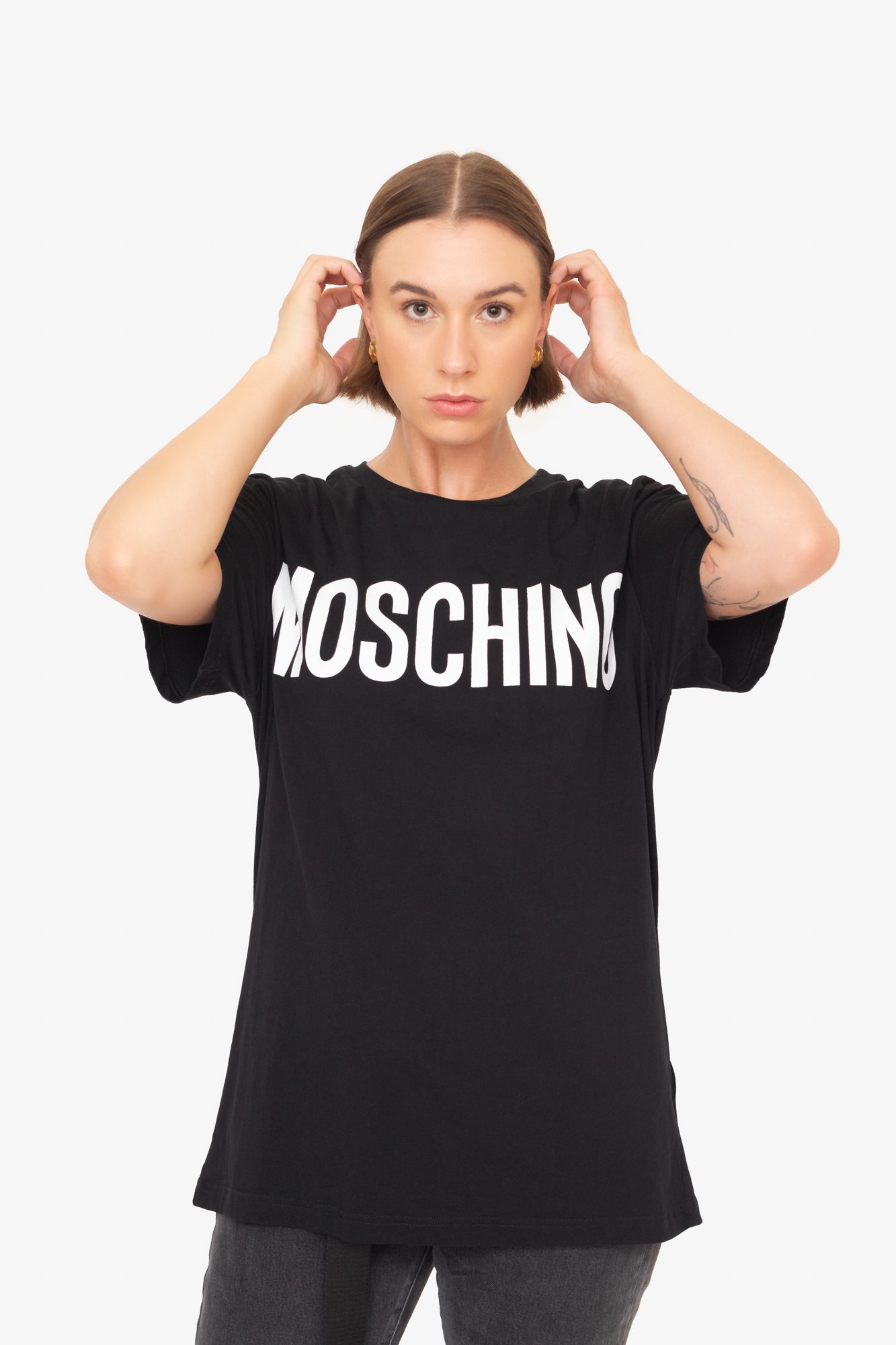 Black Moschino Logo T-Shirt