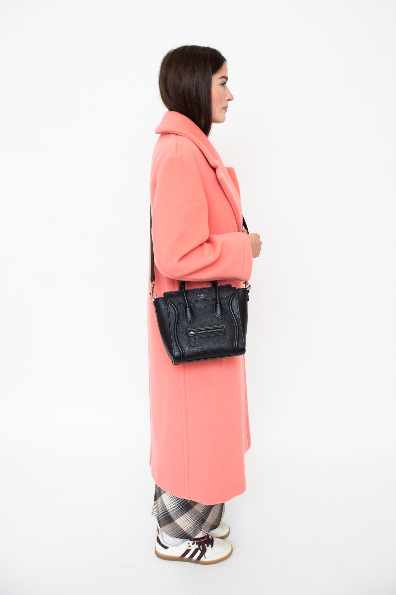 Coral Wool Oversized Peacoat