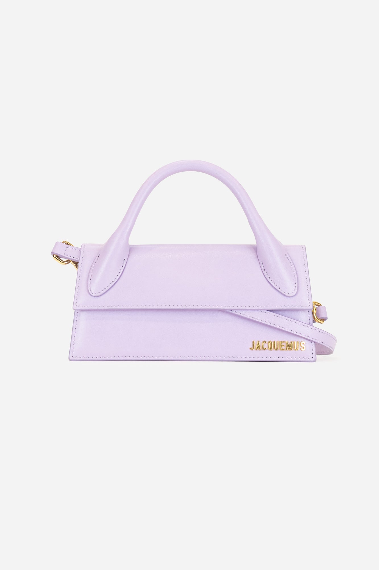 Lavender Long Chiquito Leather Bag