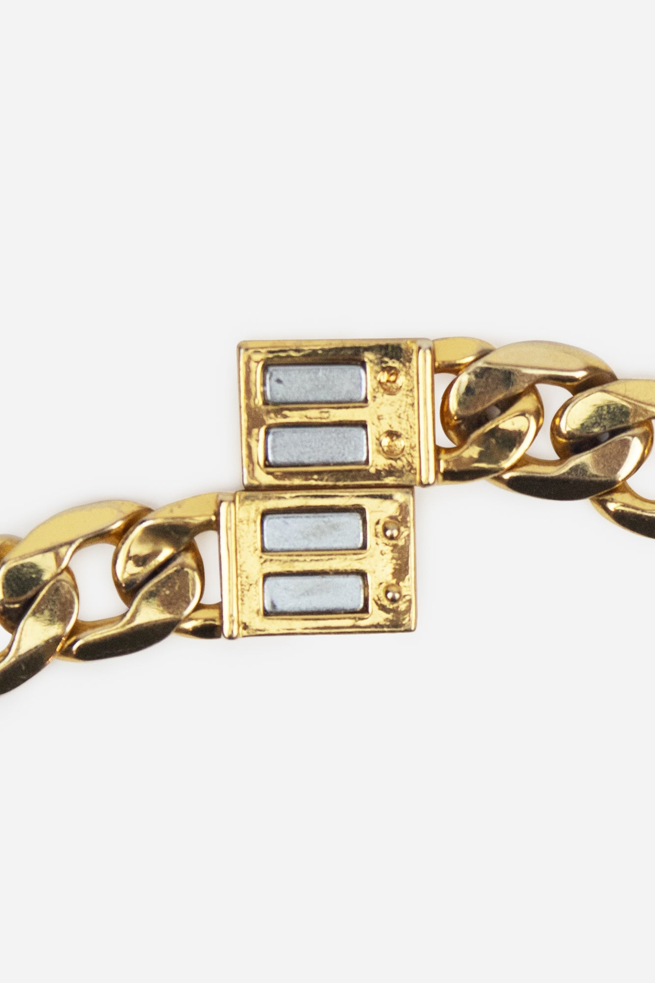 Chunky Gold Magnet Closure Choker Chain