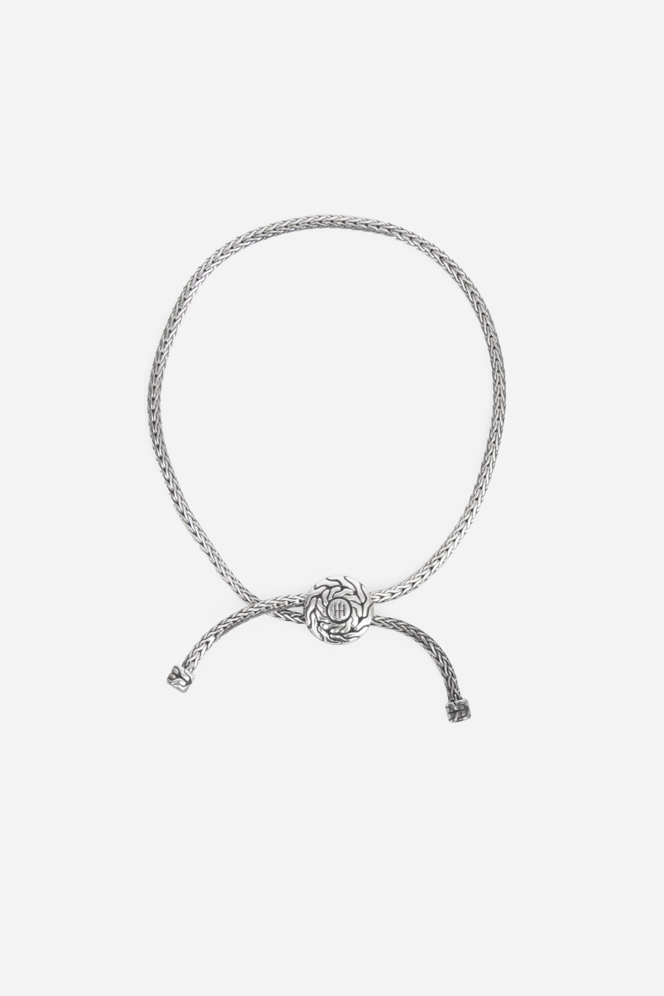 Classic Knot Chain Pull Bracelet 925 Sterling Silver