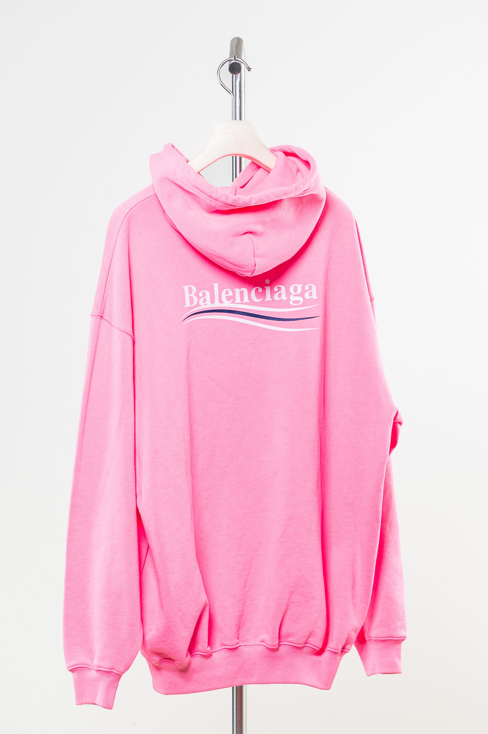 Highlighter Pink Campaign Logo Hoodie