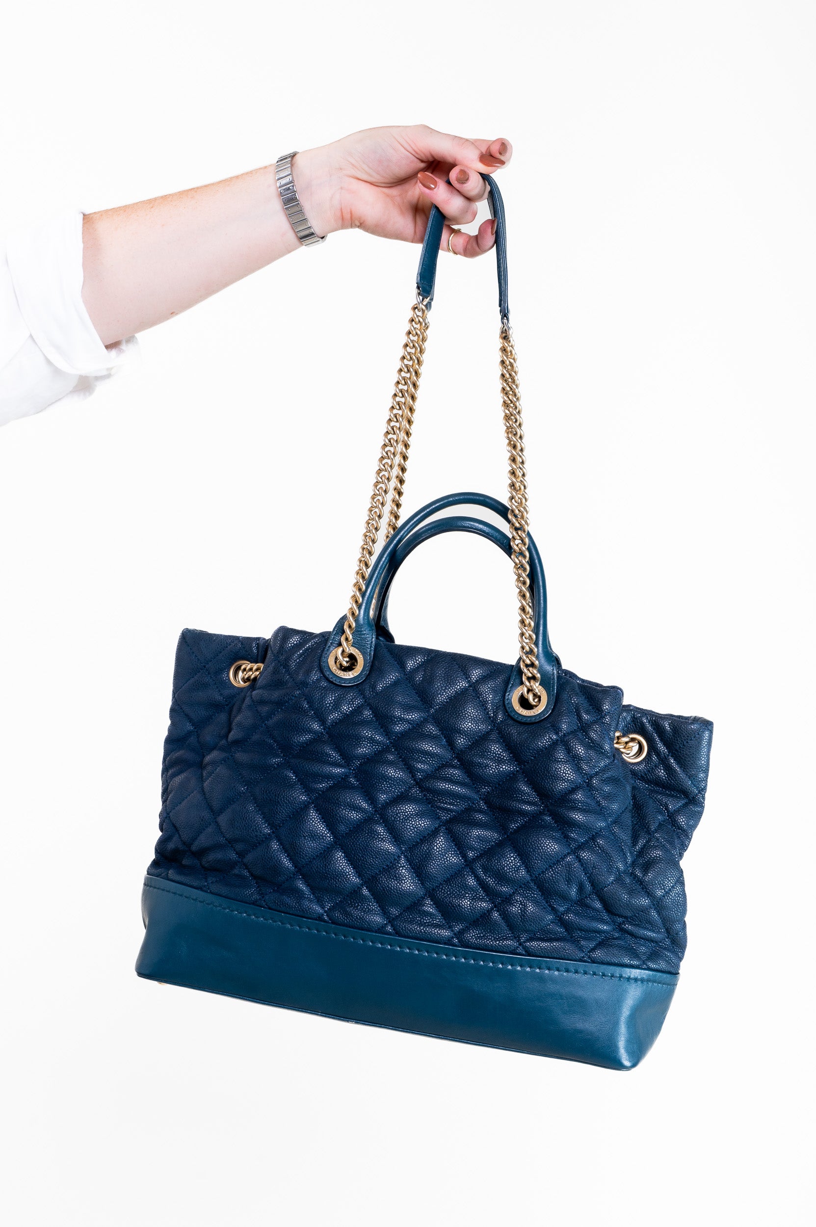 Caviar Globe Trotter Shopping Tote